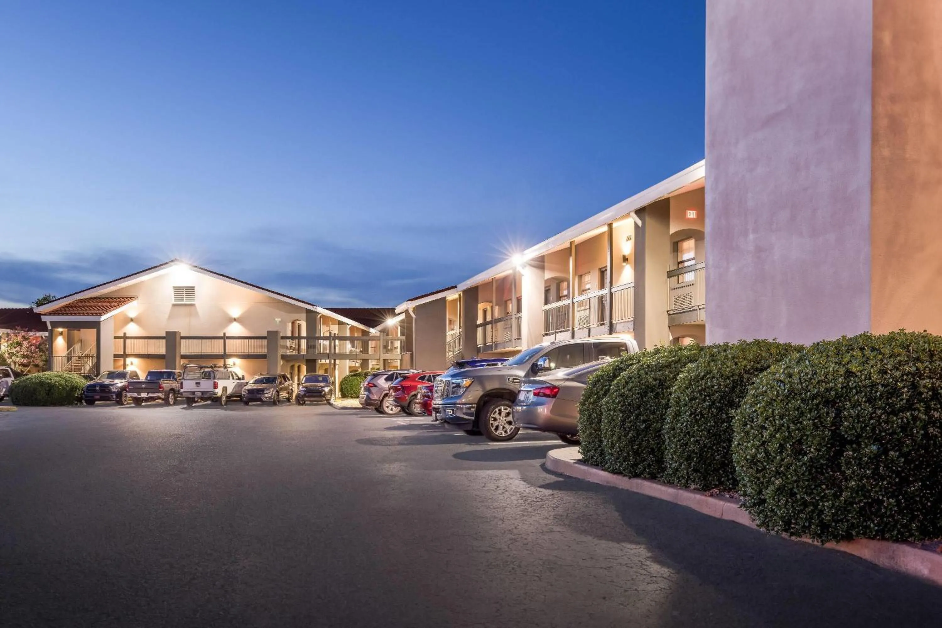 Property building in La Quinta Inn by Wyndham Huntsville Research Park