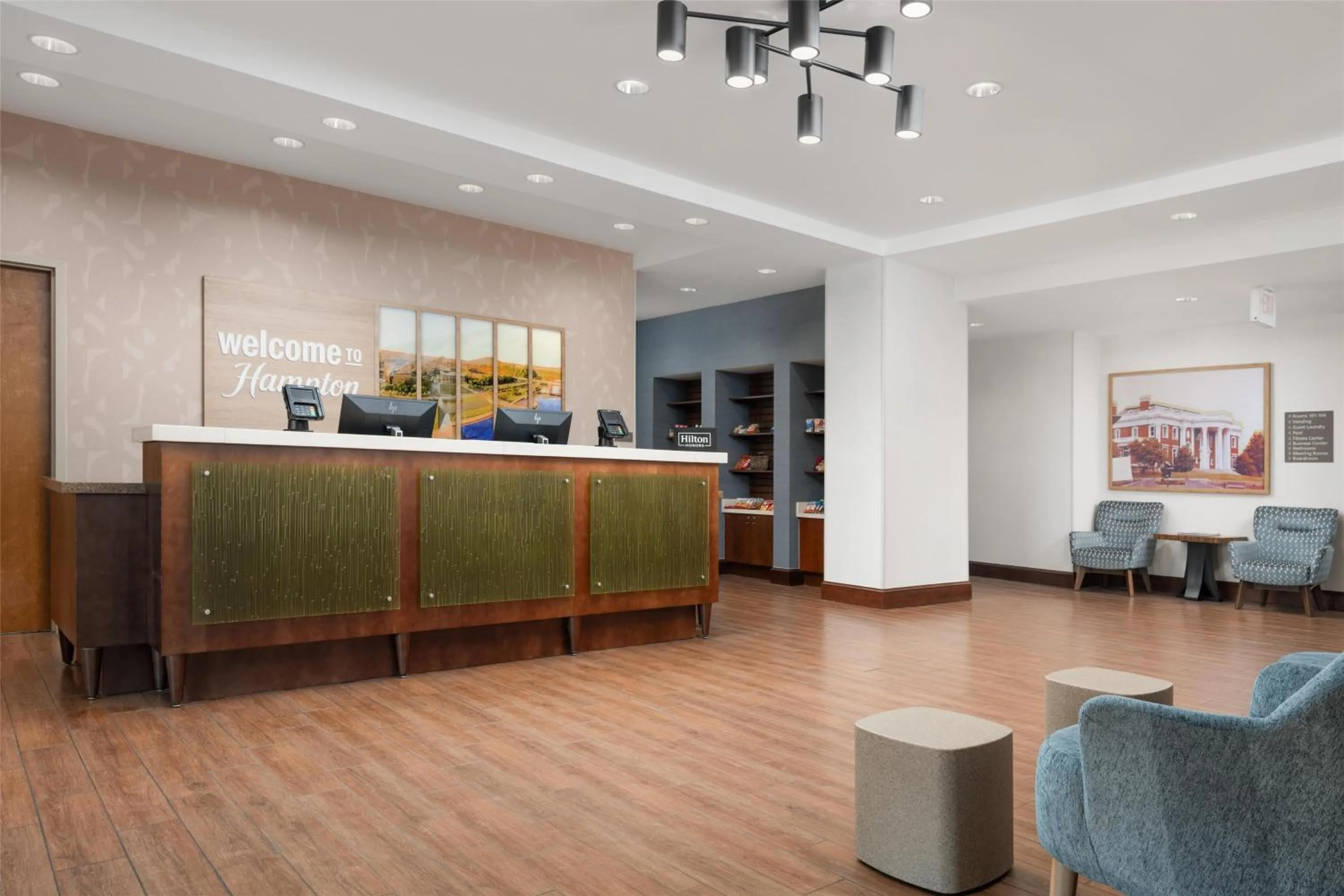 Lobby or reception in Hampton Inn Cleveland Tennessee