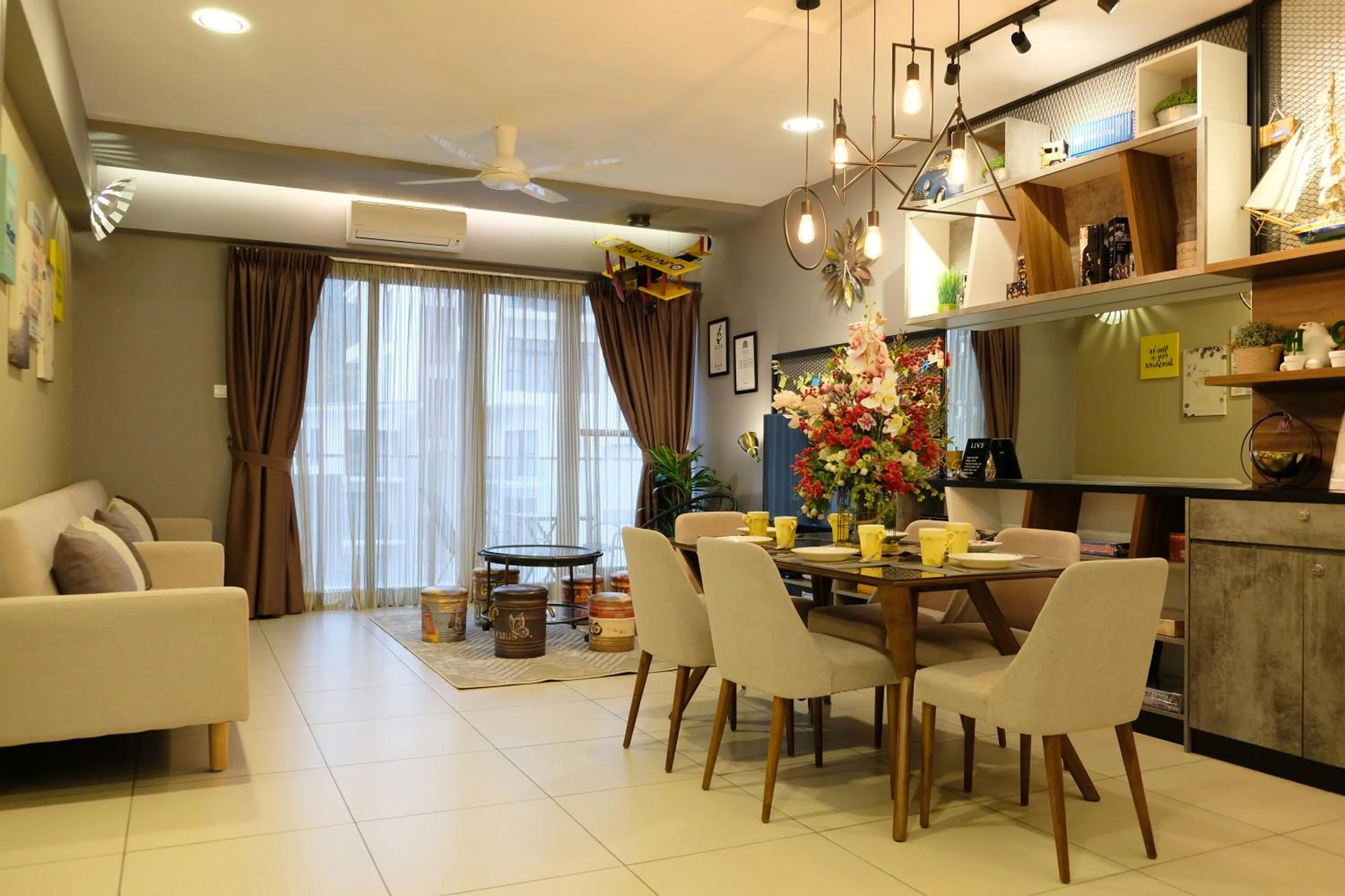 Living room in 92 Homestay 3 Bedrooms Midhills Genting Highland