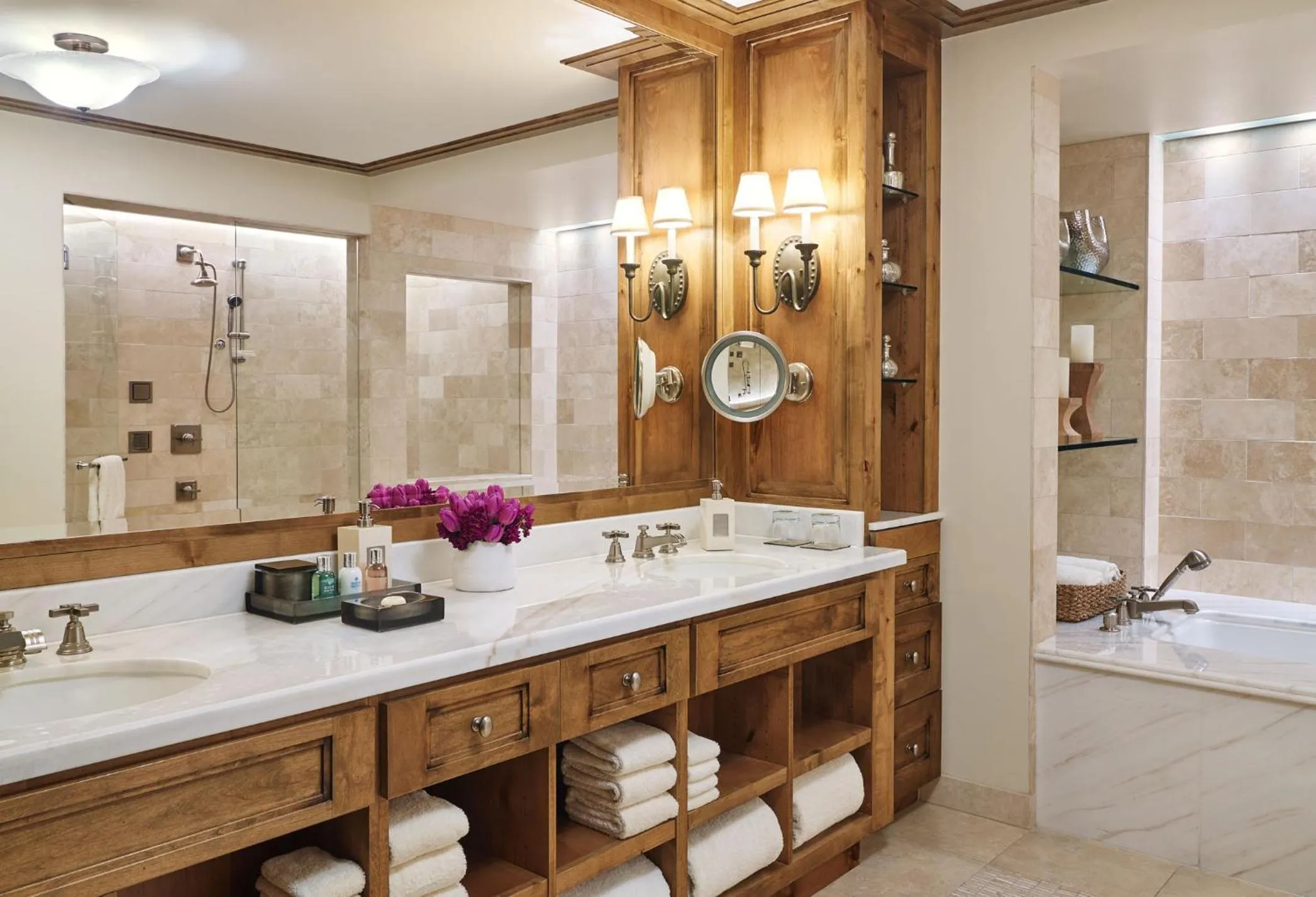 Bathroom in Residences at The Little Nell