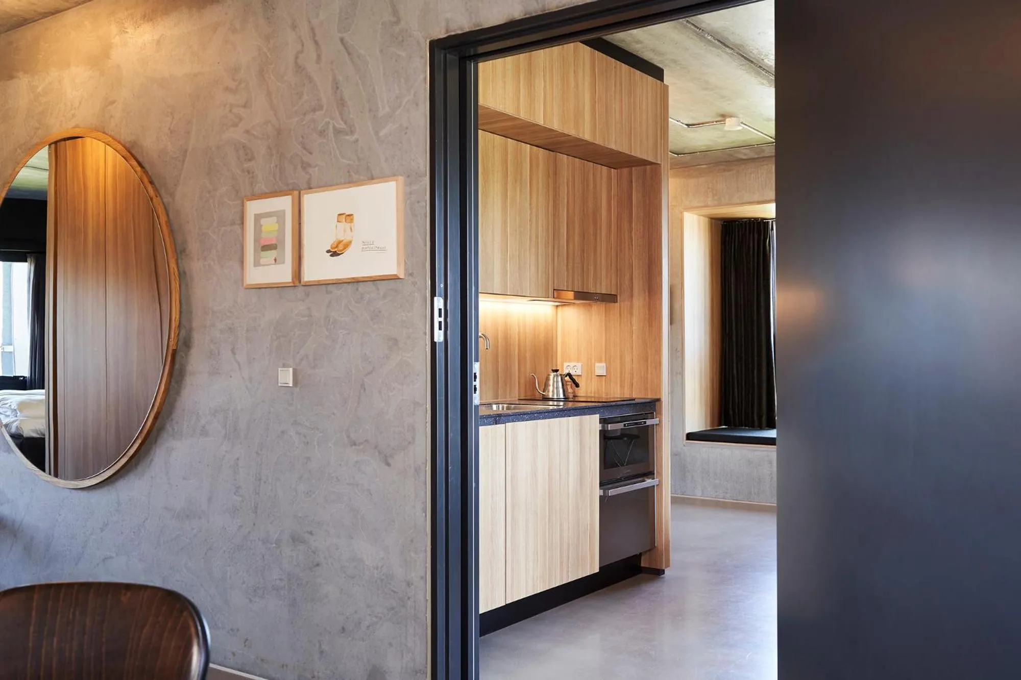 Kitchen or kitchenette in Hotel GUESTapart