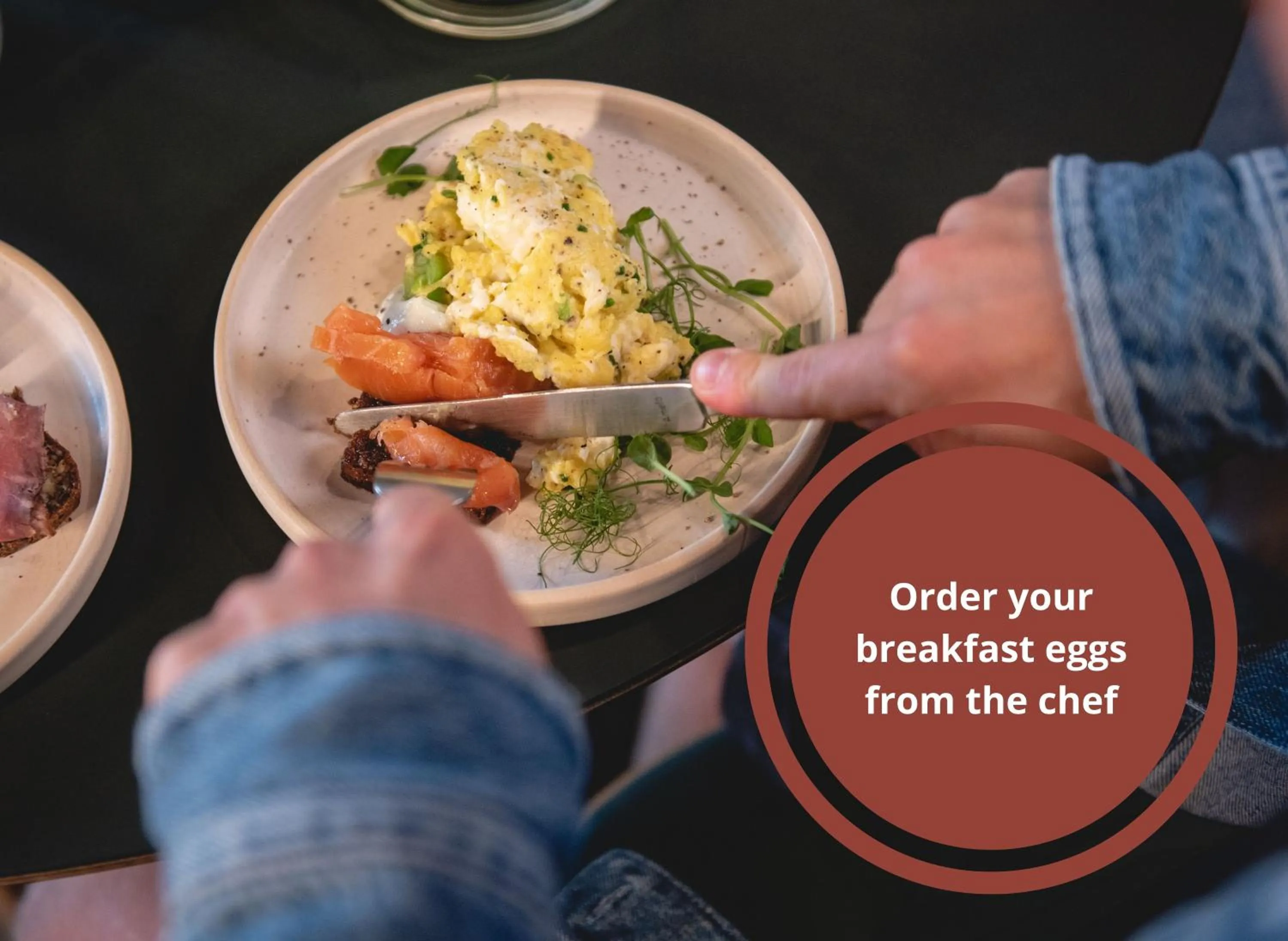 Restaurant/places to eat in Hotel GUESTapart