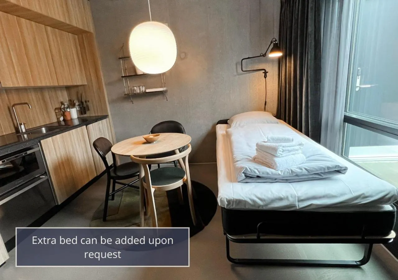 Bed in Hotel GUESTapart