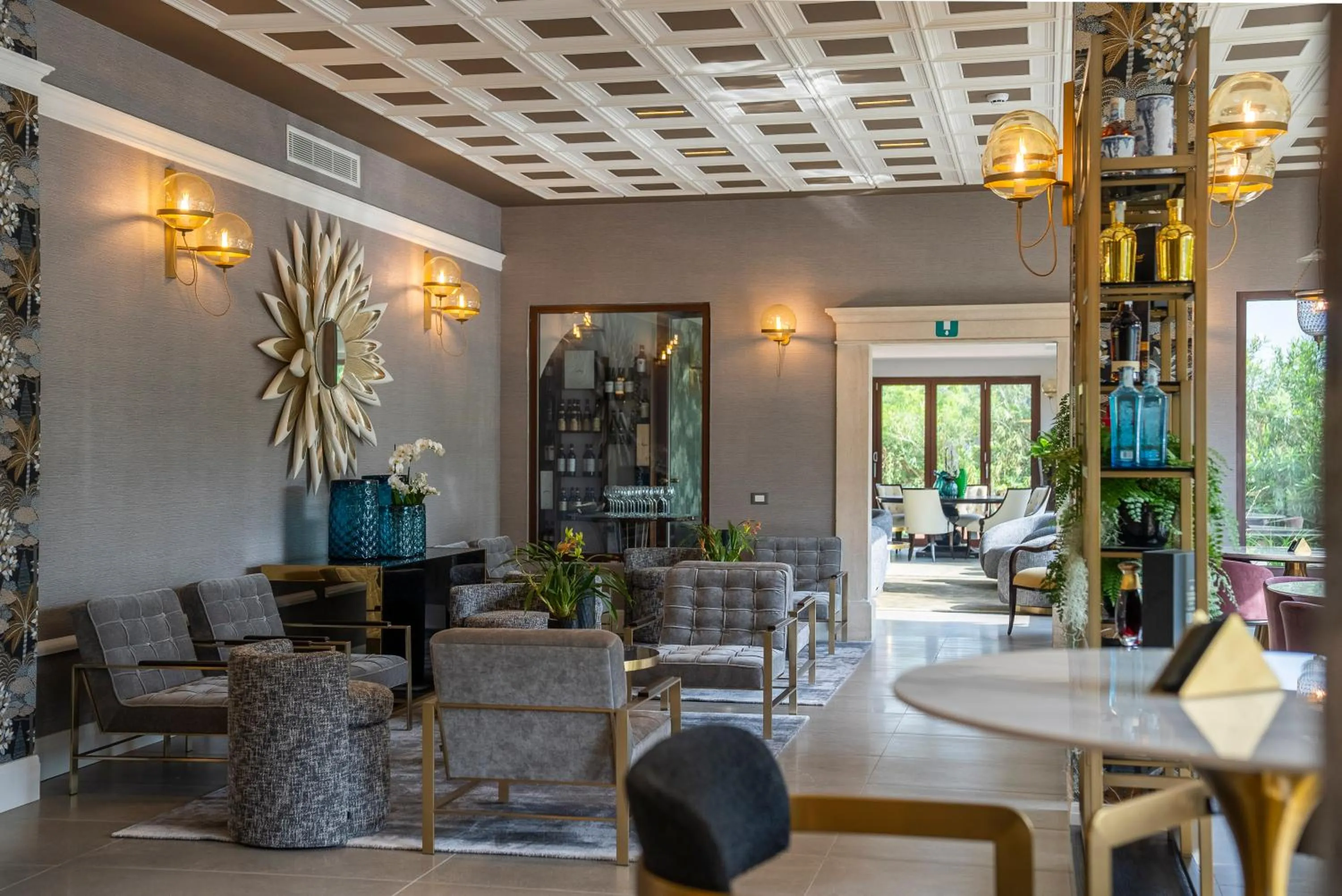 Lounge or bar in Palazzo della Scala Spa Hotel Suites & Apartments