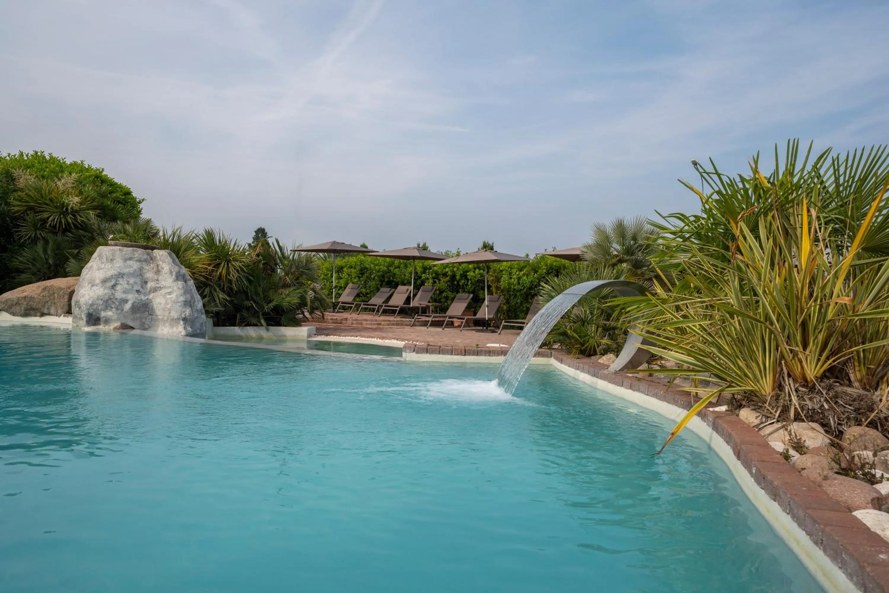 Swimming pool in Palazzo della Scala Spa Hotel Suites & Apartments