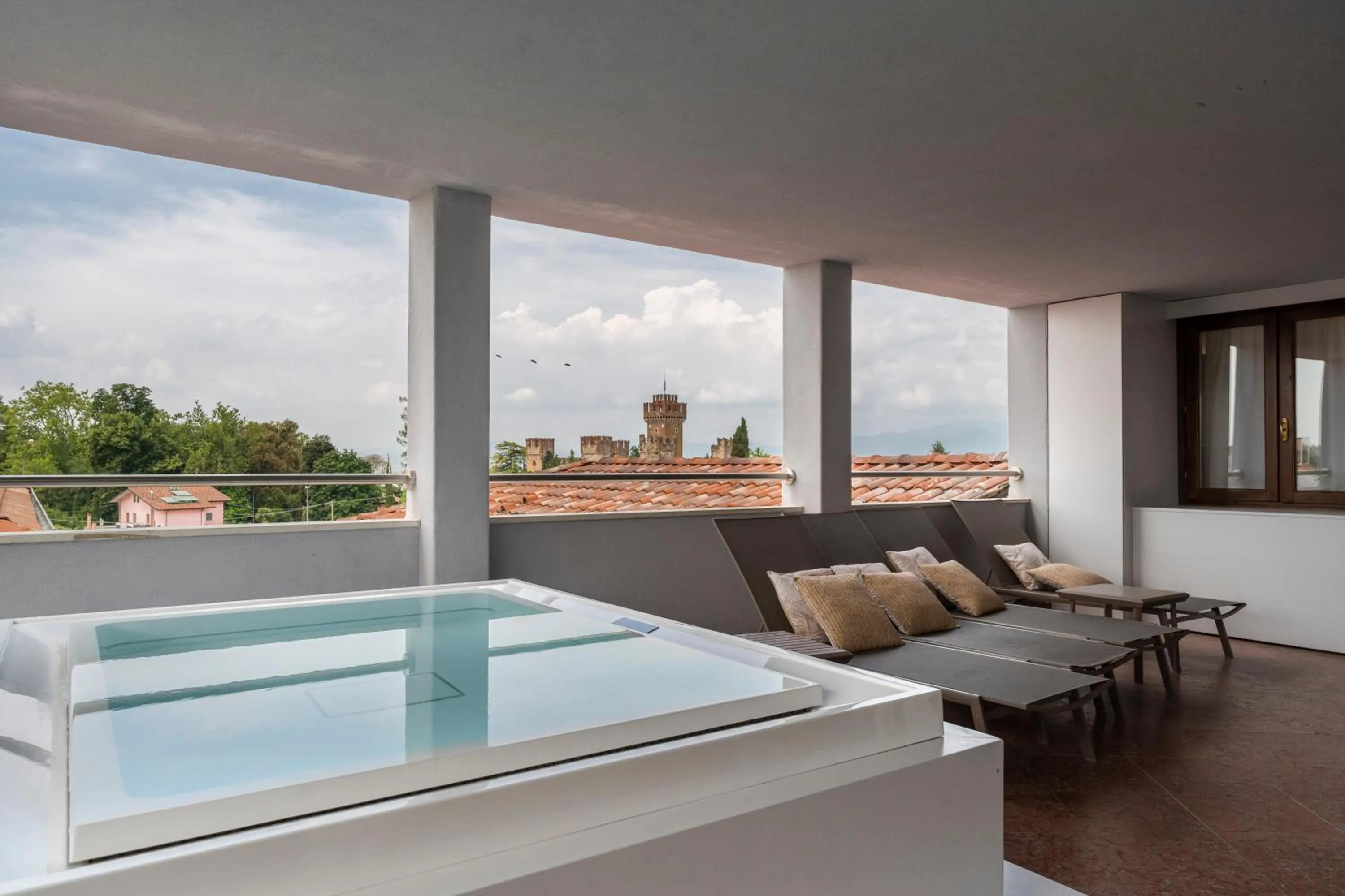 Balcony/Terrace in Palazzo della Scala Spa Hotel Suites & Apartments