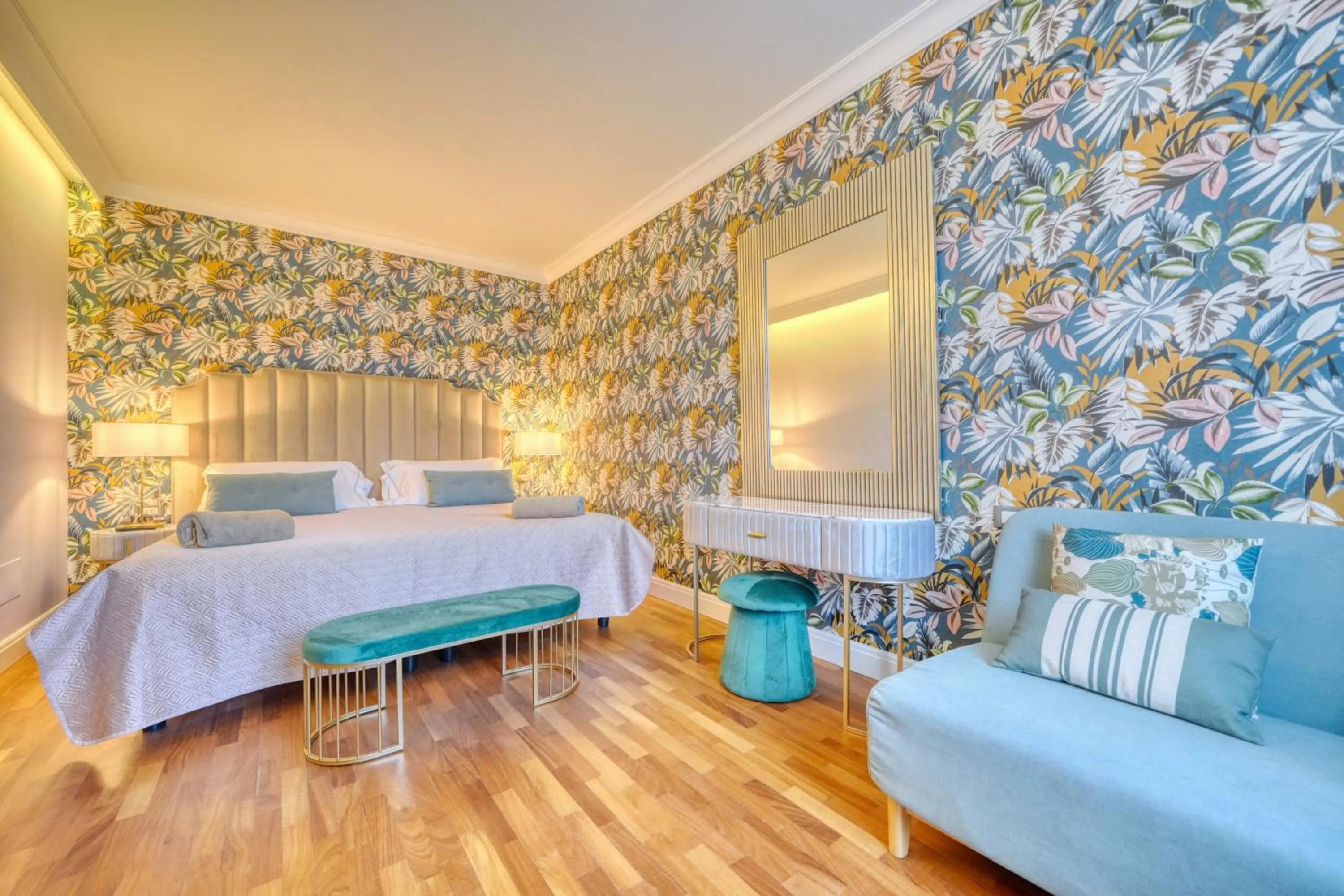 Bedroom, Bed in Palazzo della Scala Spa Hotel Suites & Apartments