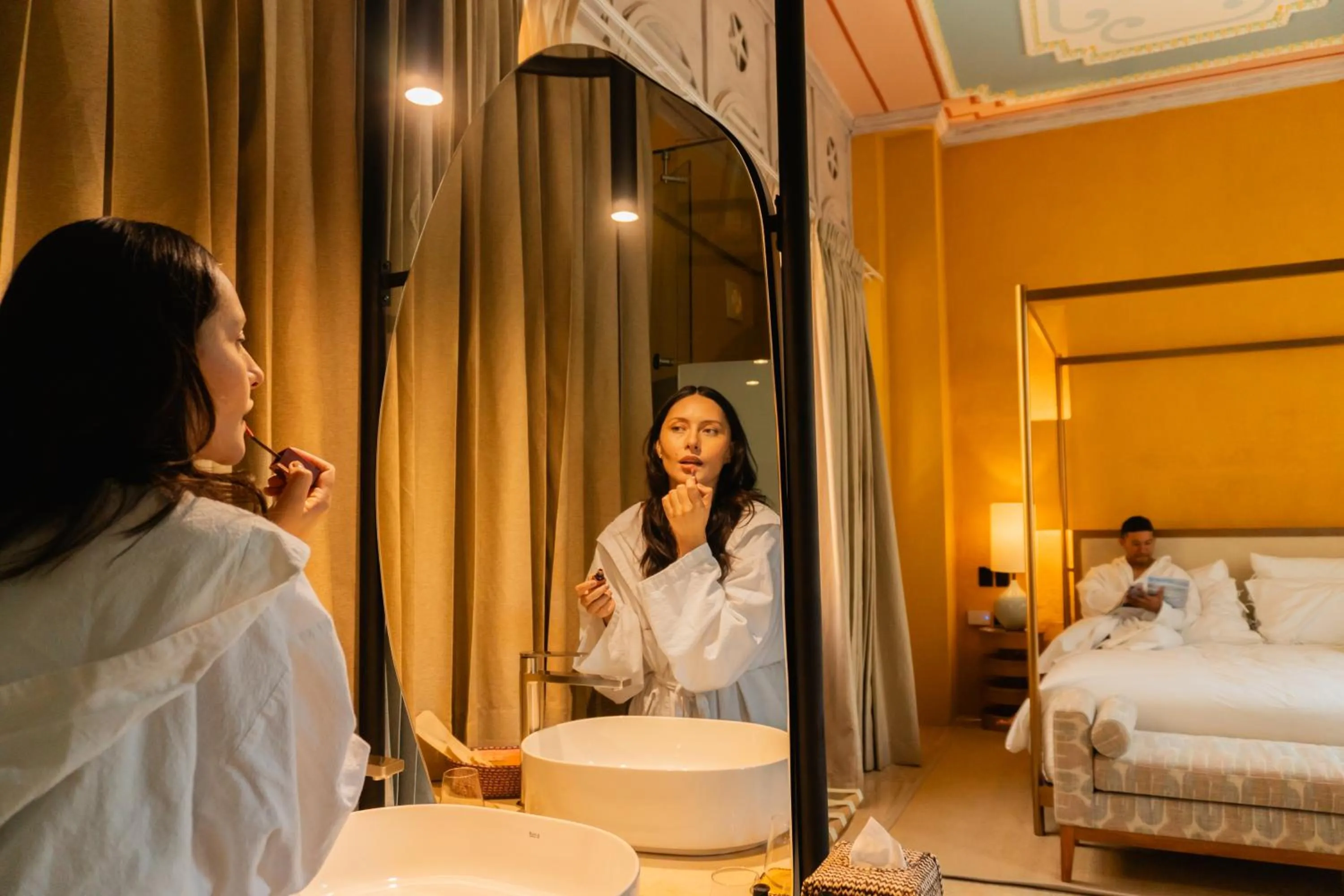 Bed in Casa Carolina Hotel Cartagena