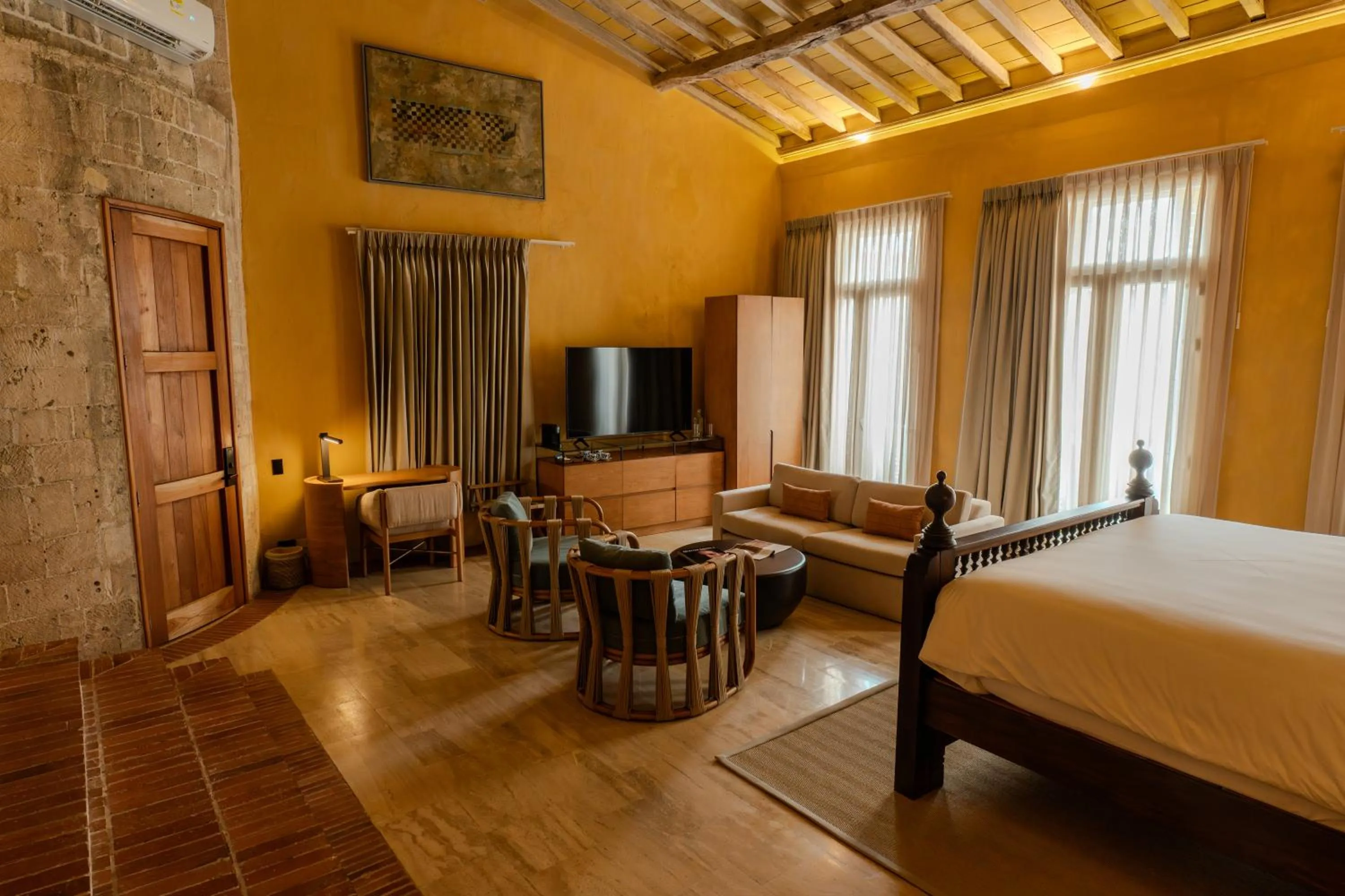 Bed in Casa Carolina Hotel Cartagena