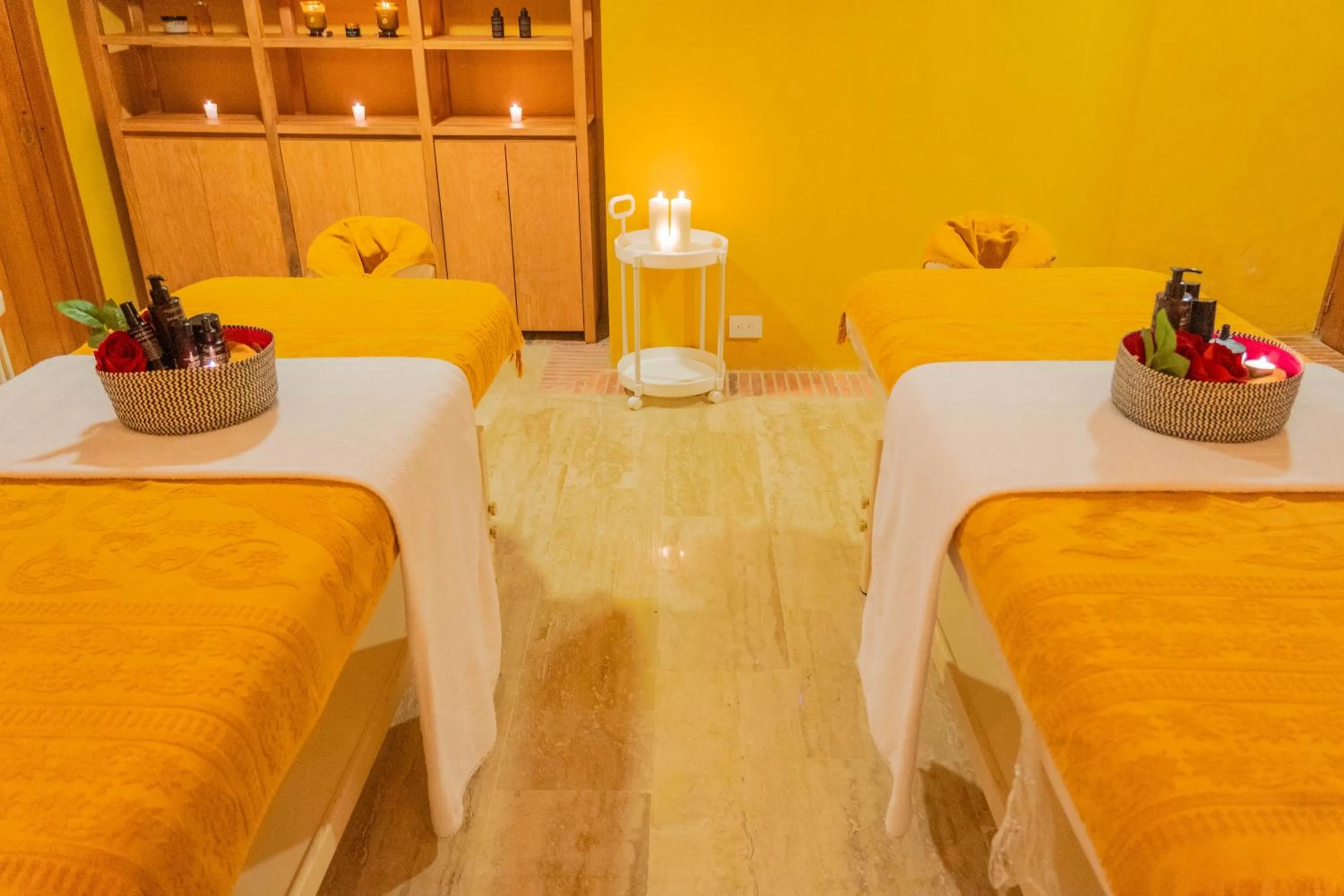 Bed in Casa Carolina Hotel Cartagena