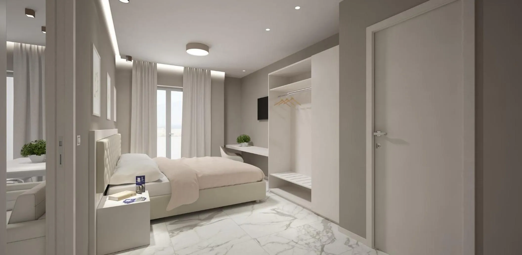 Photo of the whole room, Bed in Residence Hotel Alba Palace