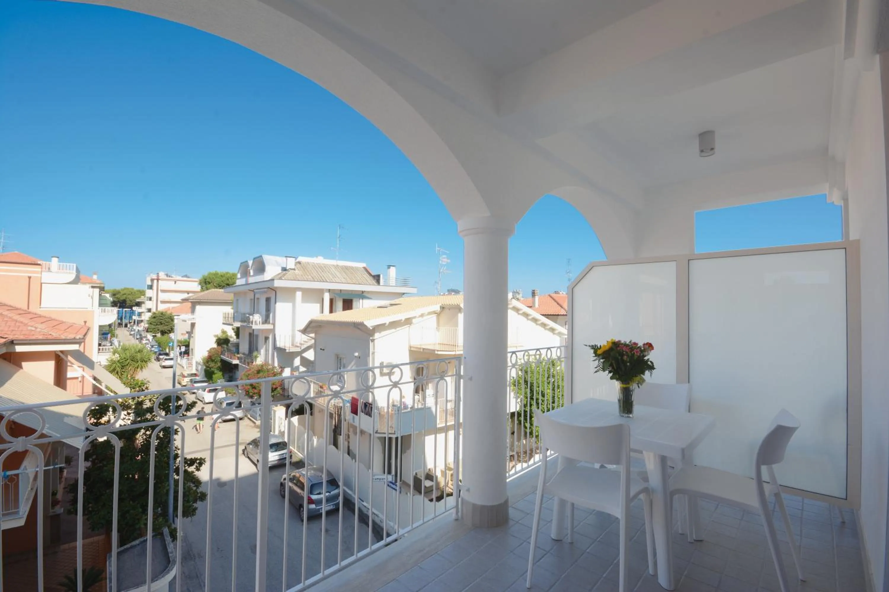 Balcony/Terrace in Residence Hotel Alba Palace
