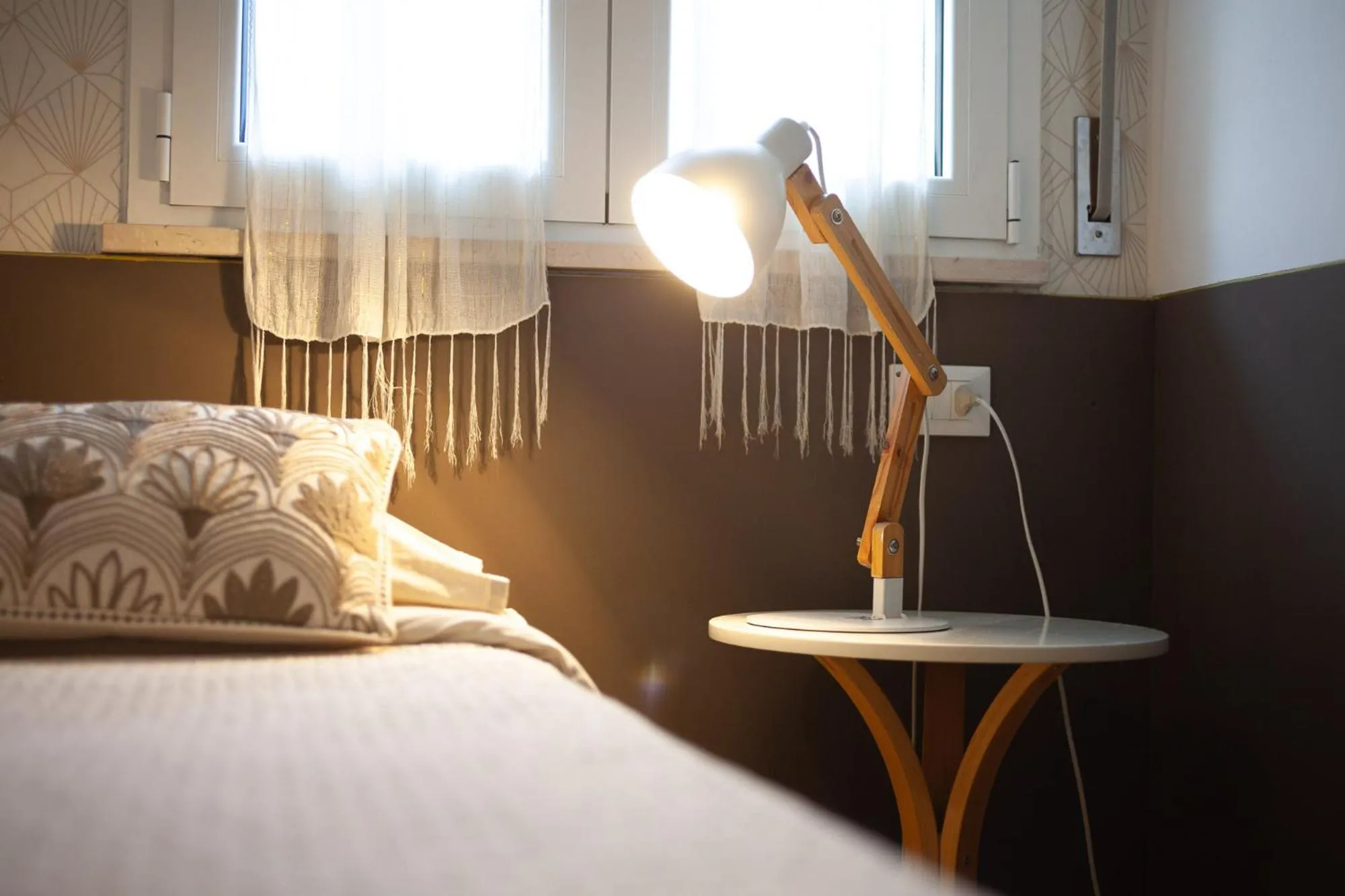 Decorative detail, Bed in B&B La Volpina