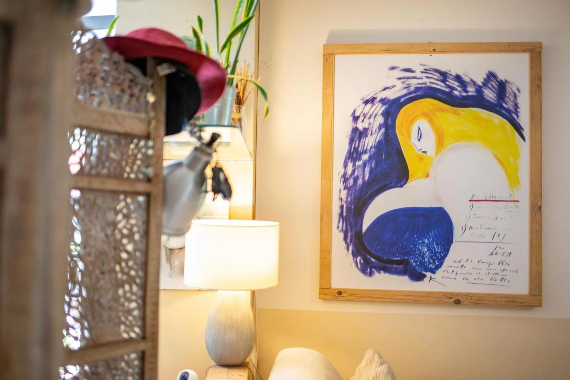 Communal lounge/ TV room in B&B La Volpina