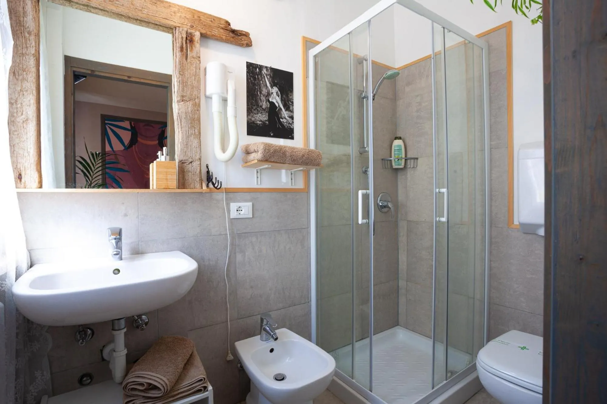 Bathroom in B&B La Volpina