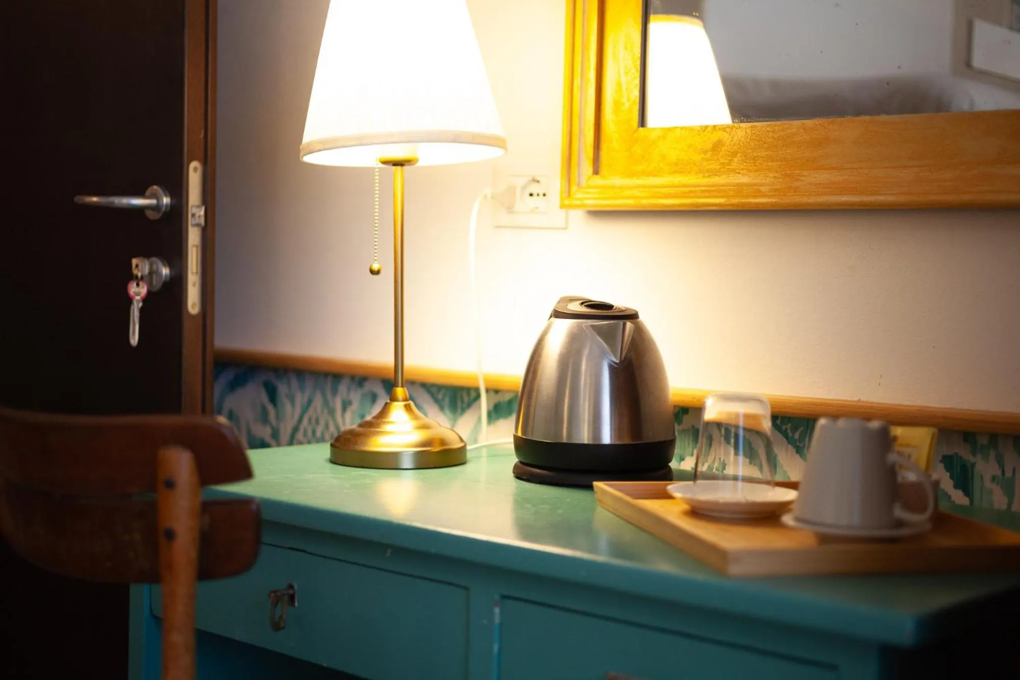 Coffee/tea facilities in B&B La Volpina