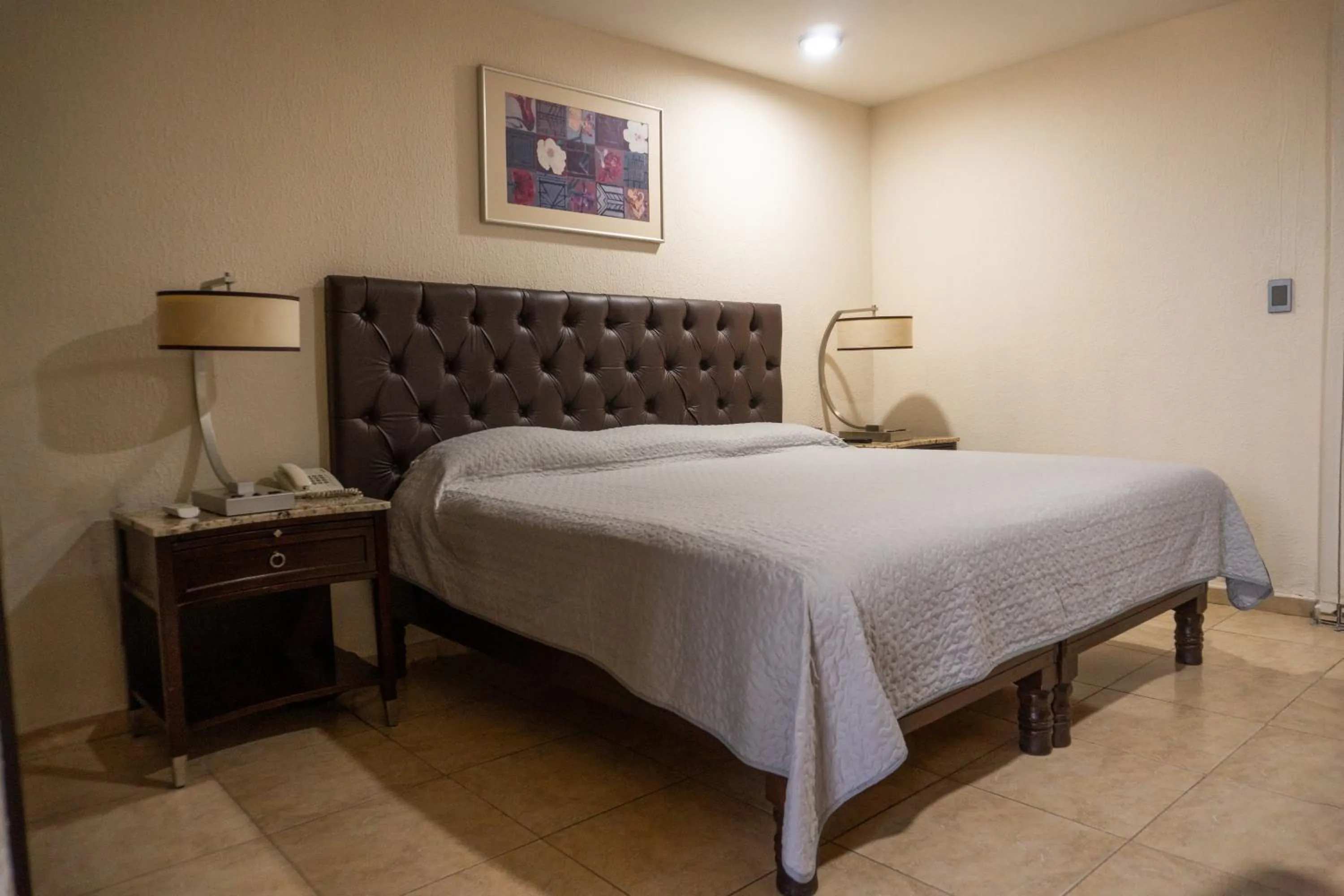 Bed in Hotel America Palacio