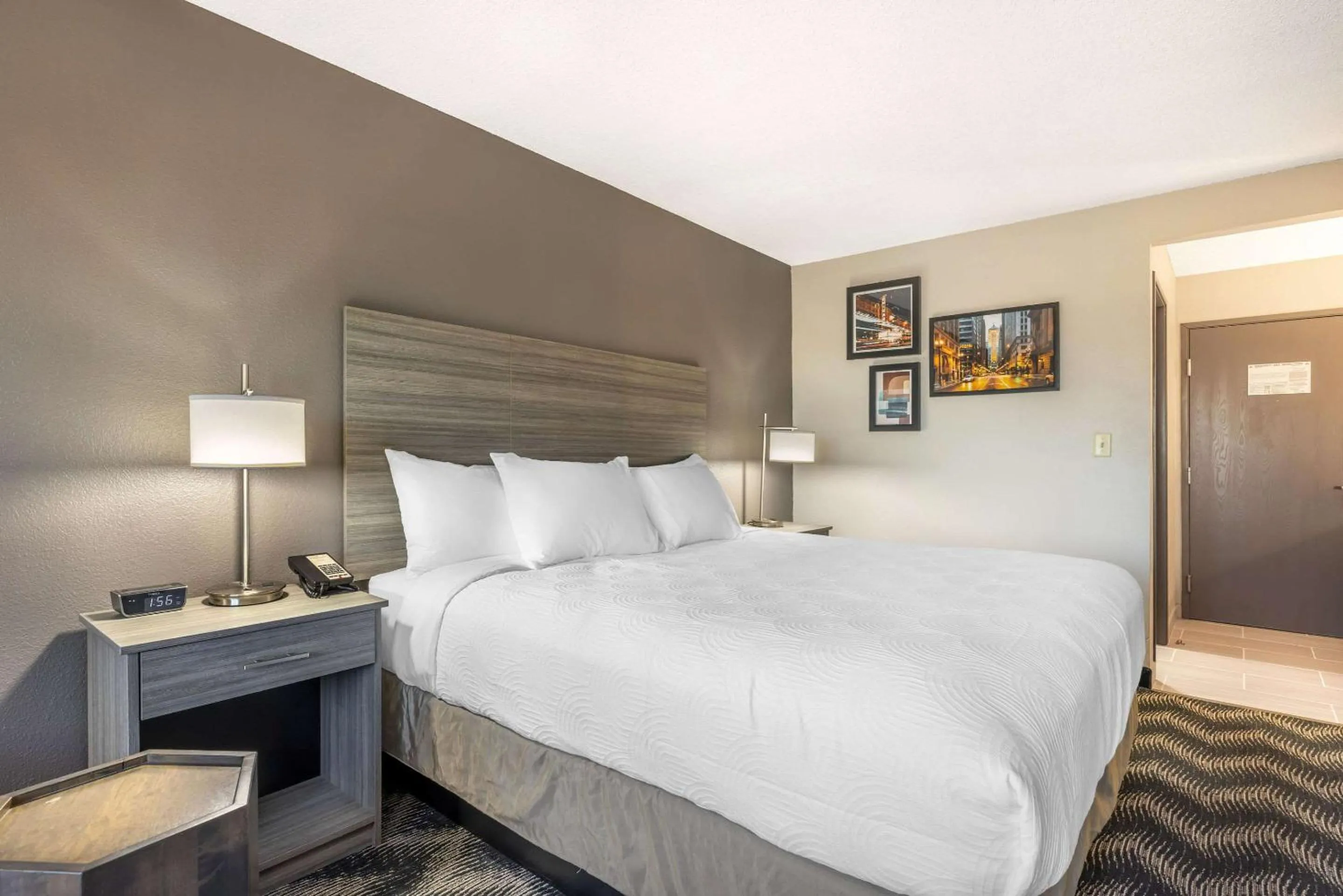 Bedroom, Bed in Country Inn & Suites by Radisson Bolingbrook, I-55