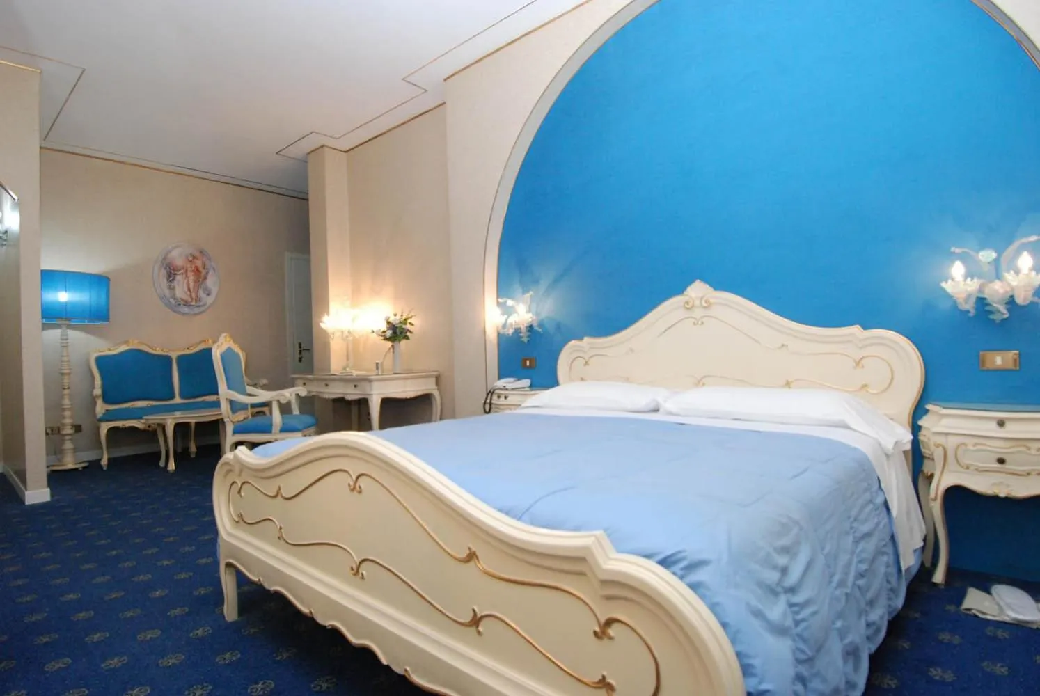 Bed in Hotel Il Burchiello