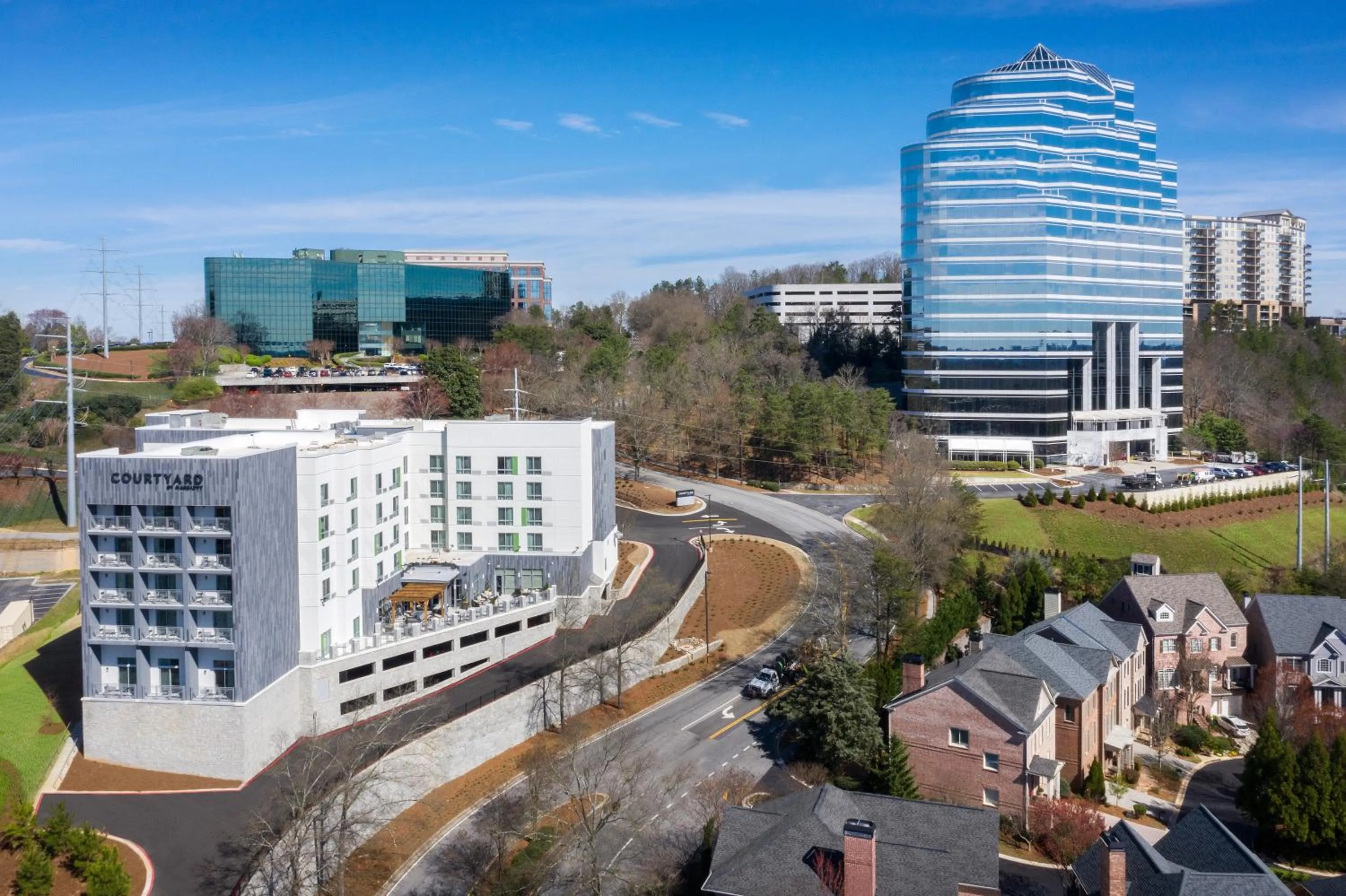 City view in Courtyard by Marriott Atlanta Vinings/Galleria