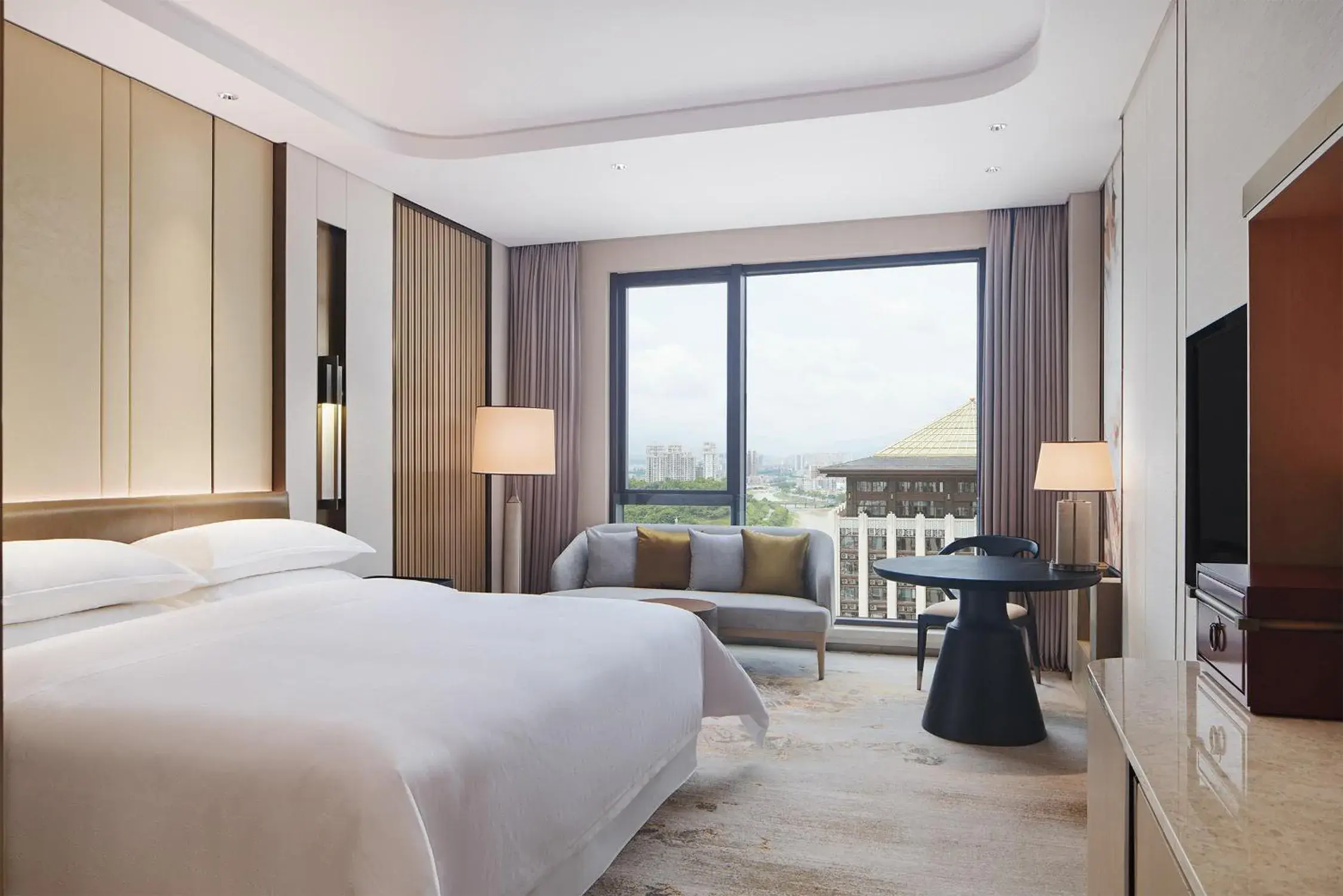 Club King Room in Sheraton Yunfu Xinxing Hotel Club King Room in Sheraton Yunfu Xinxing Hotel