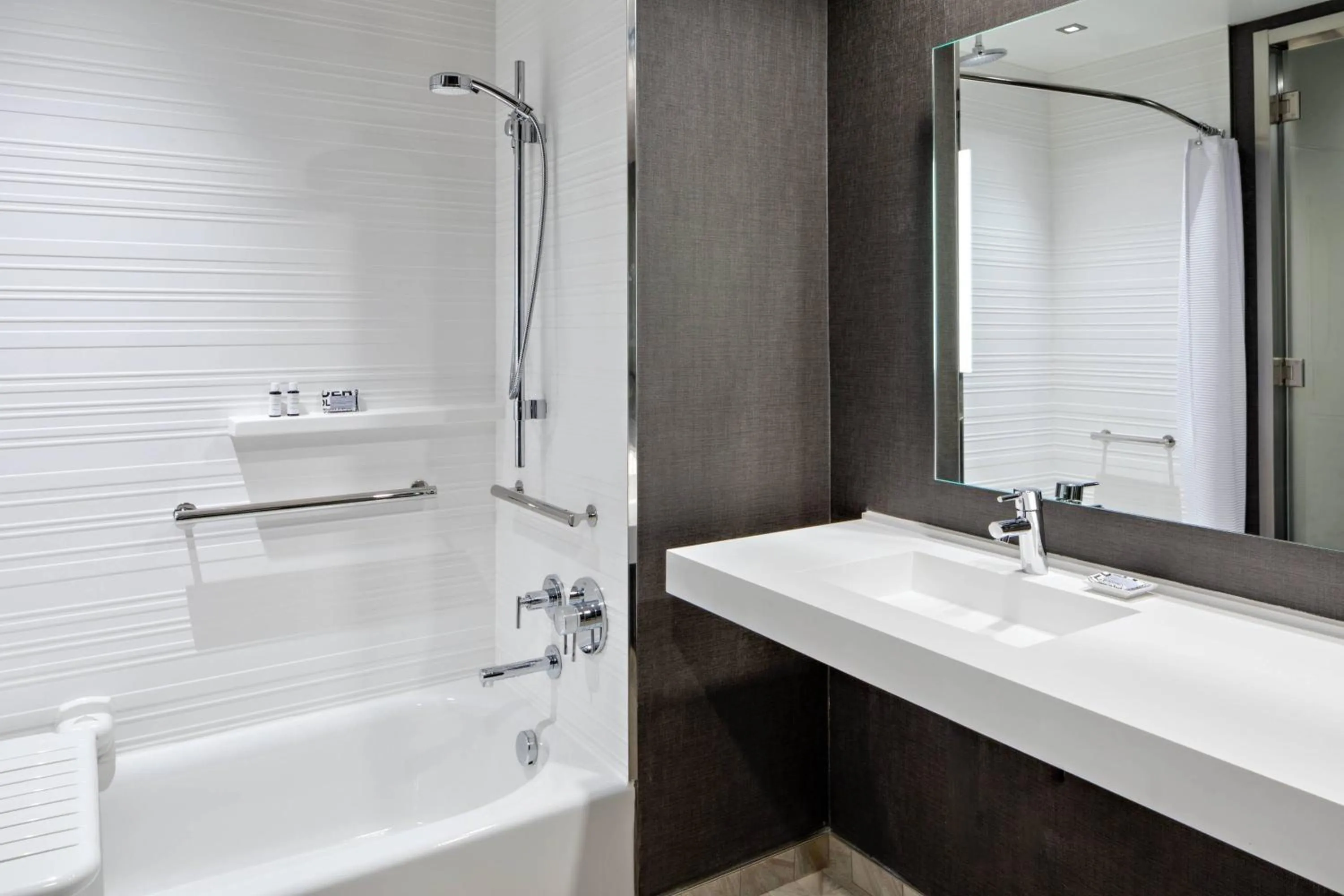 Bathroom in AC Hotel by Marriott Grand Rapids Downtown