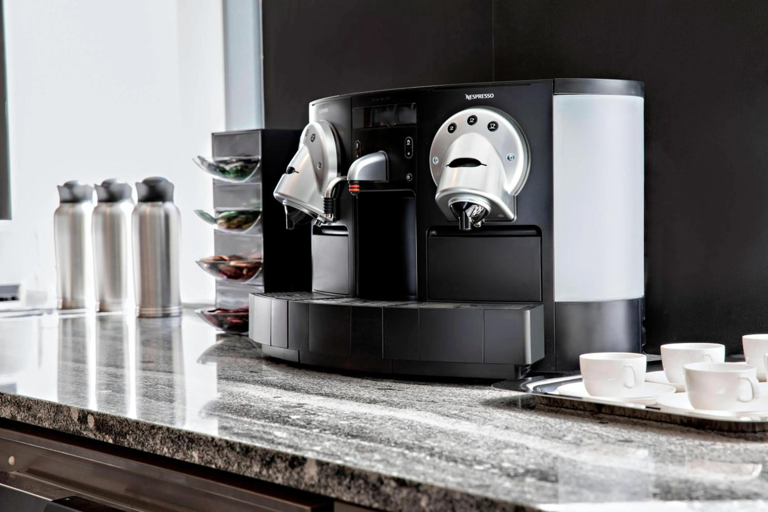 Kitchen or kitchenette in AC Hotel by Marriott Grand Rapids Downtown