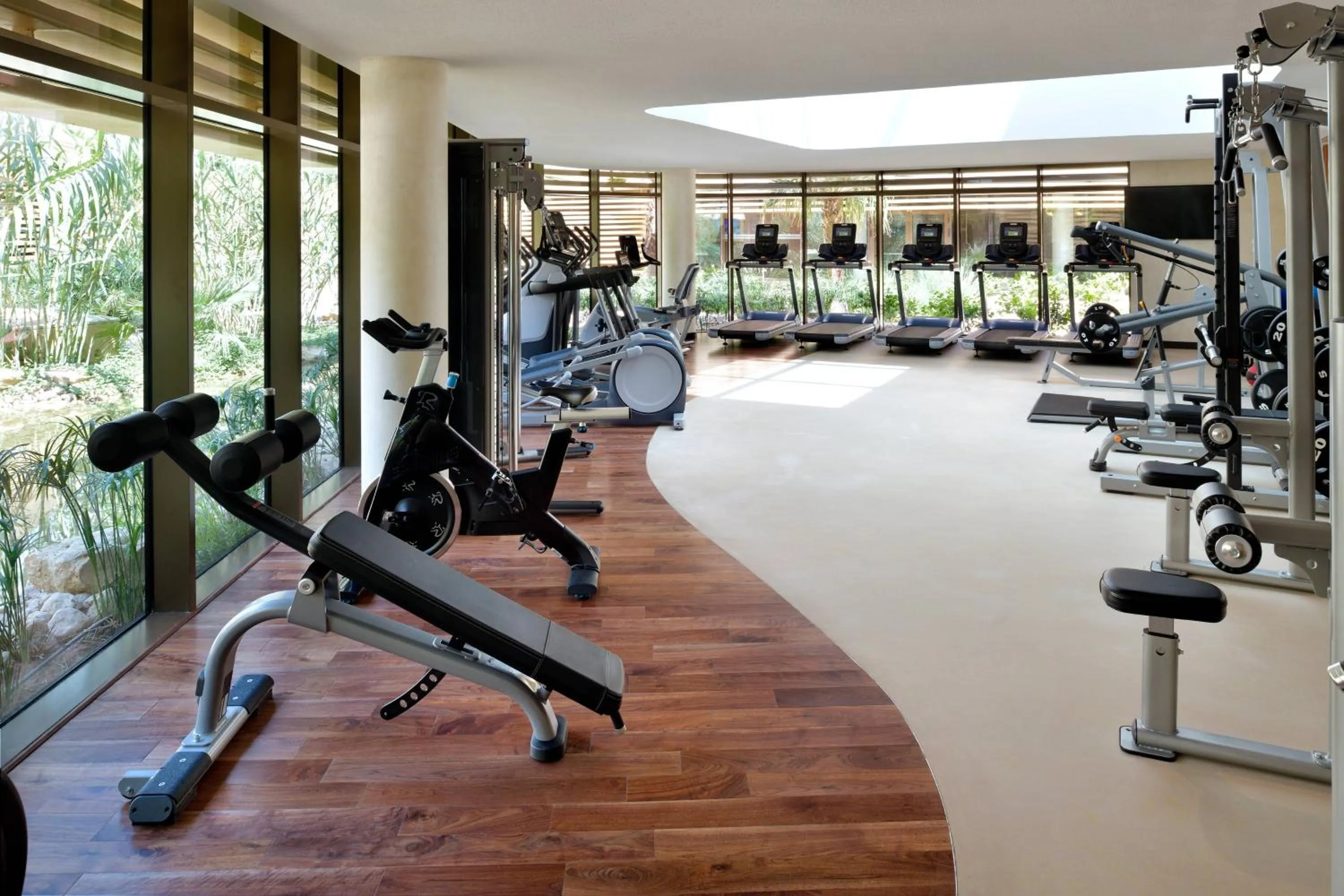 Fitness centre/facilities in Marriott Riyadh Diplomatic Quarter