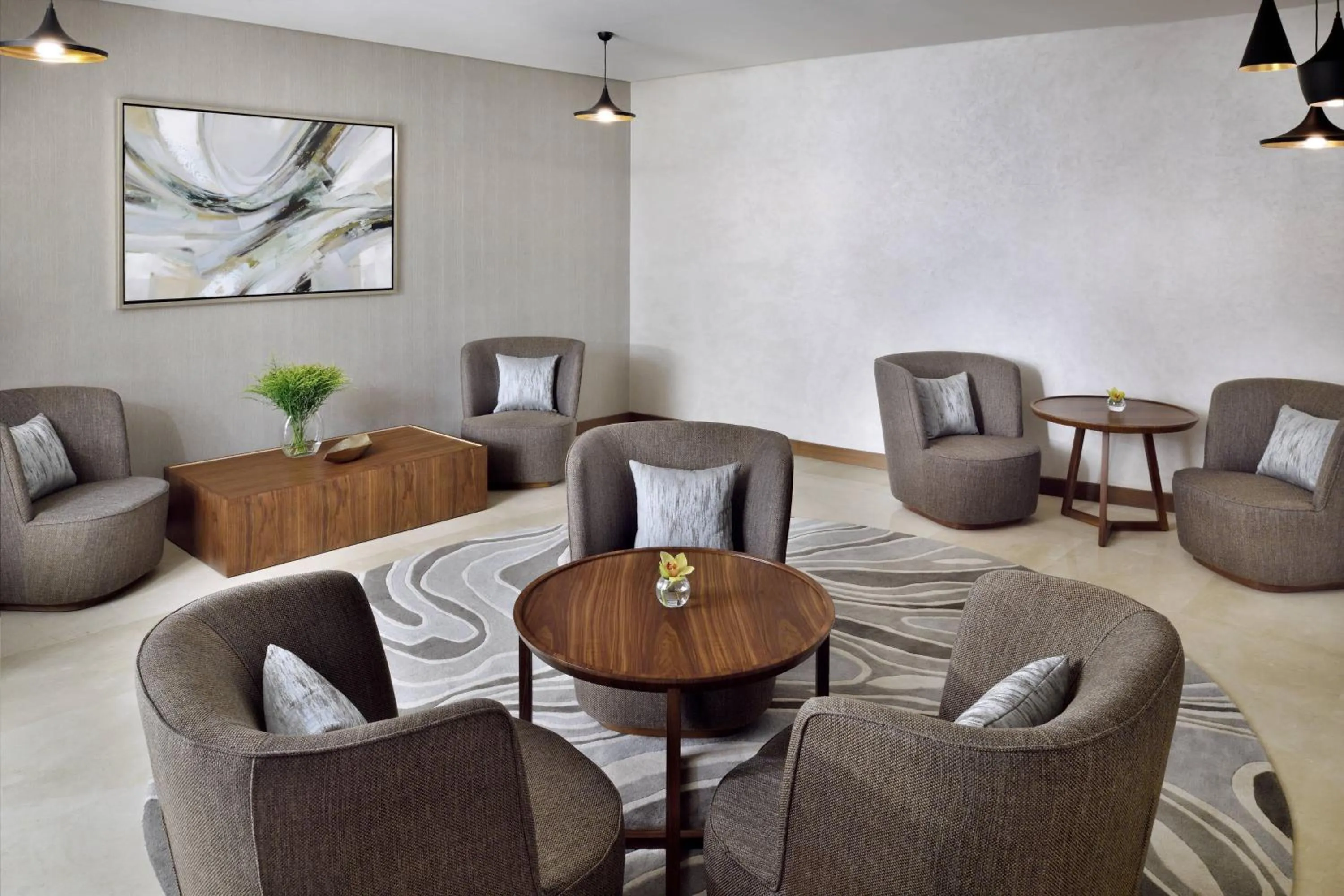 Lounge or bar in Marriott Riyadh Diplomatic Quarter