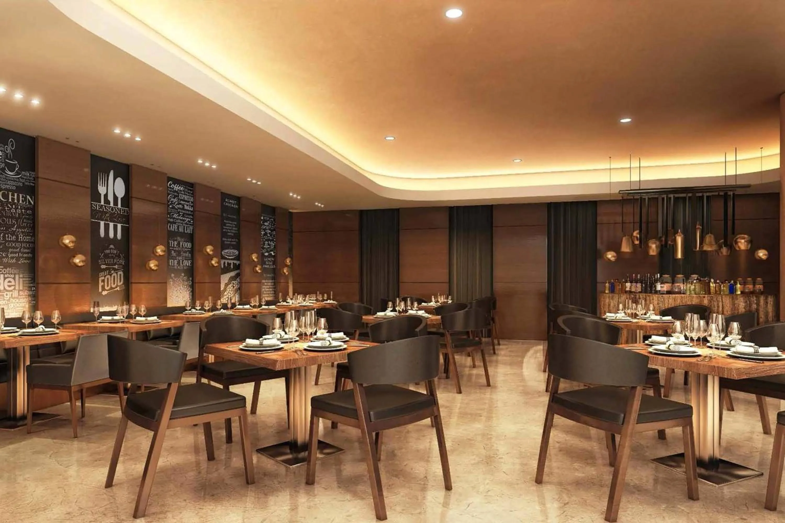 Restaurant/places to eat in Marriott Riyadh Diplomatic Quarter
