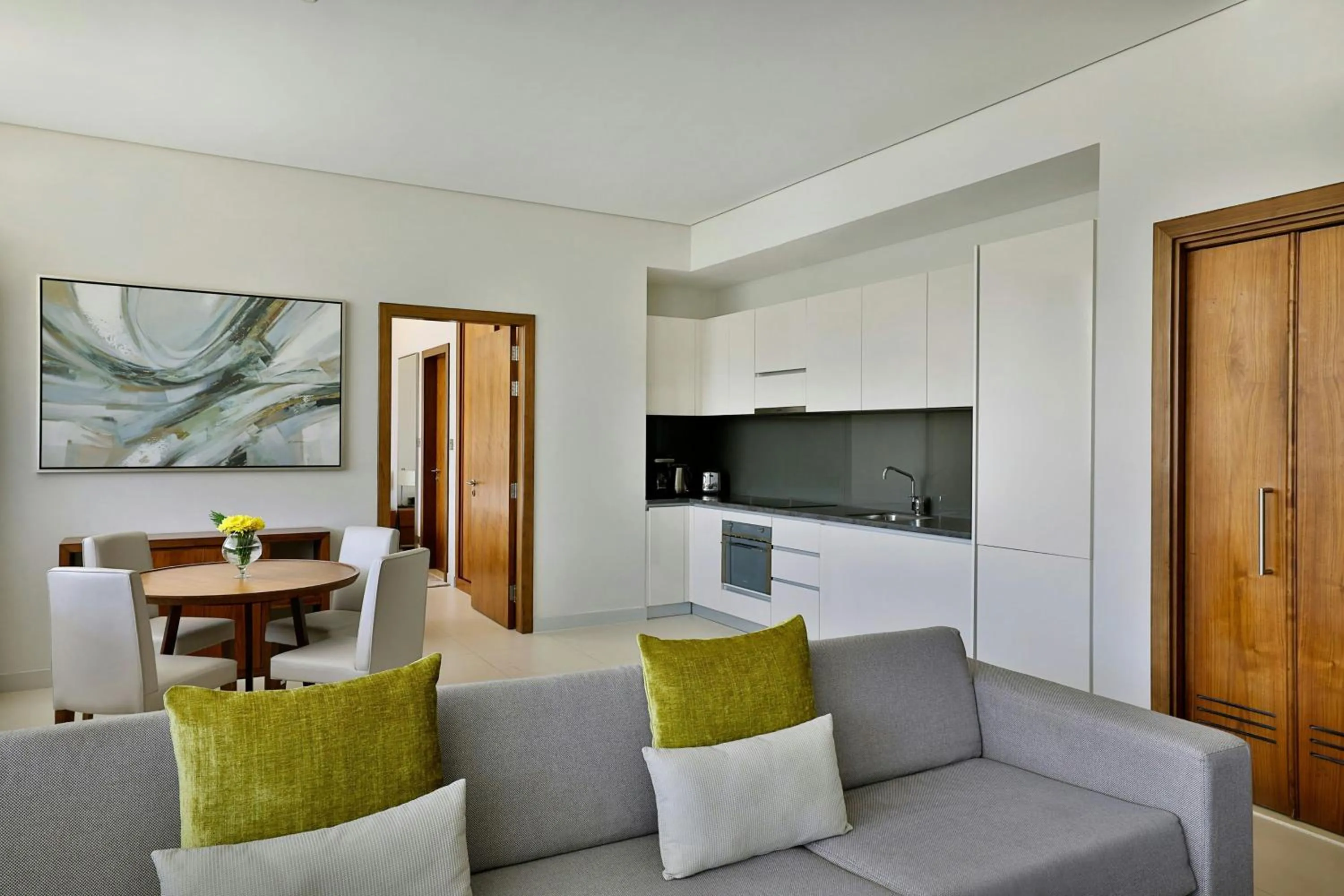 Living room in Riyadh Diplomatic Quarter - Marriott Executive Apartments