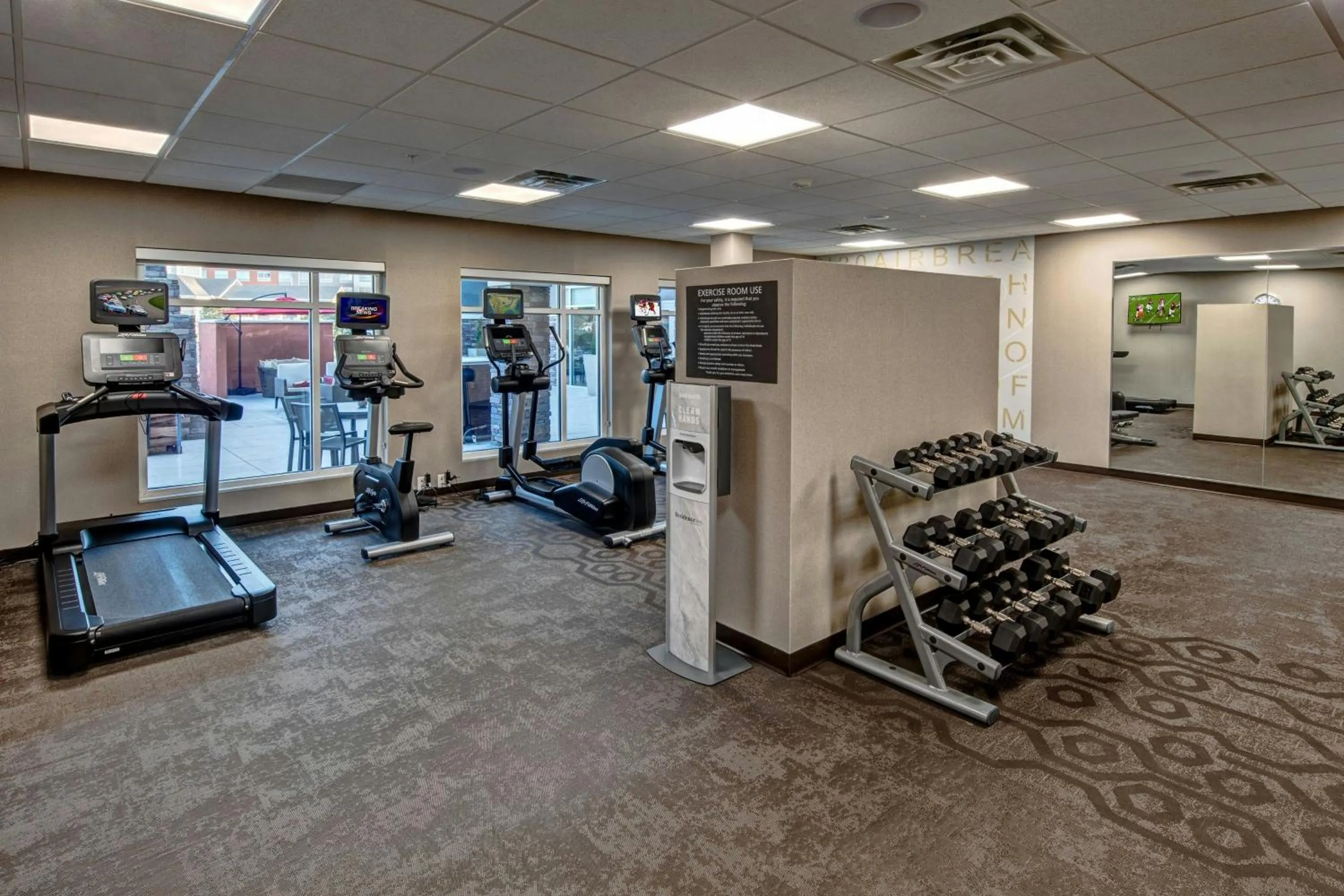 Fitness centre/facilities in Residence Inn by Marriott Tulsa Midtown