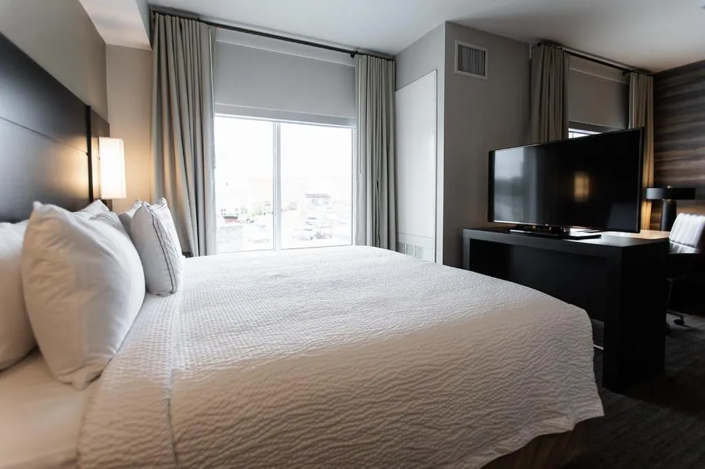 Bed in Residence Inn by Marriott Tulsa Midtown