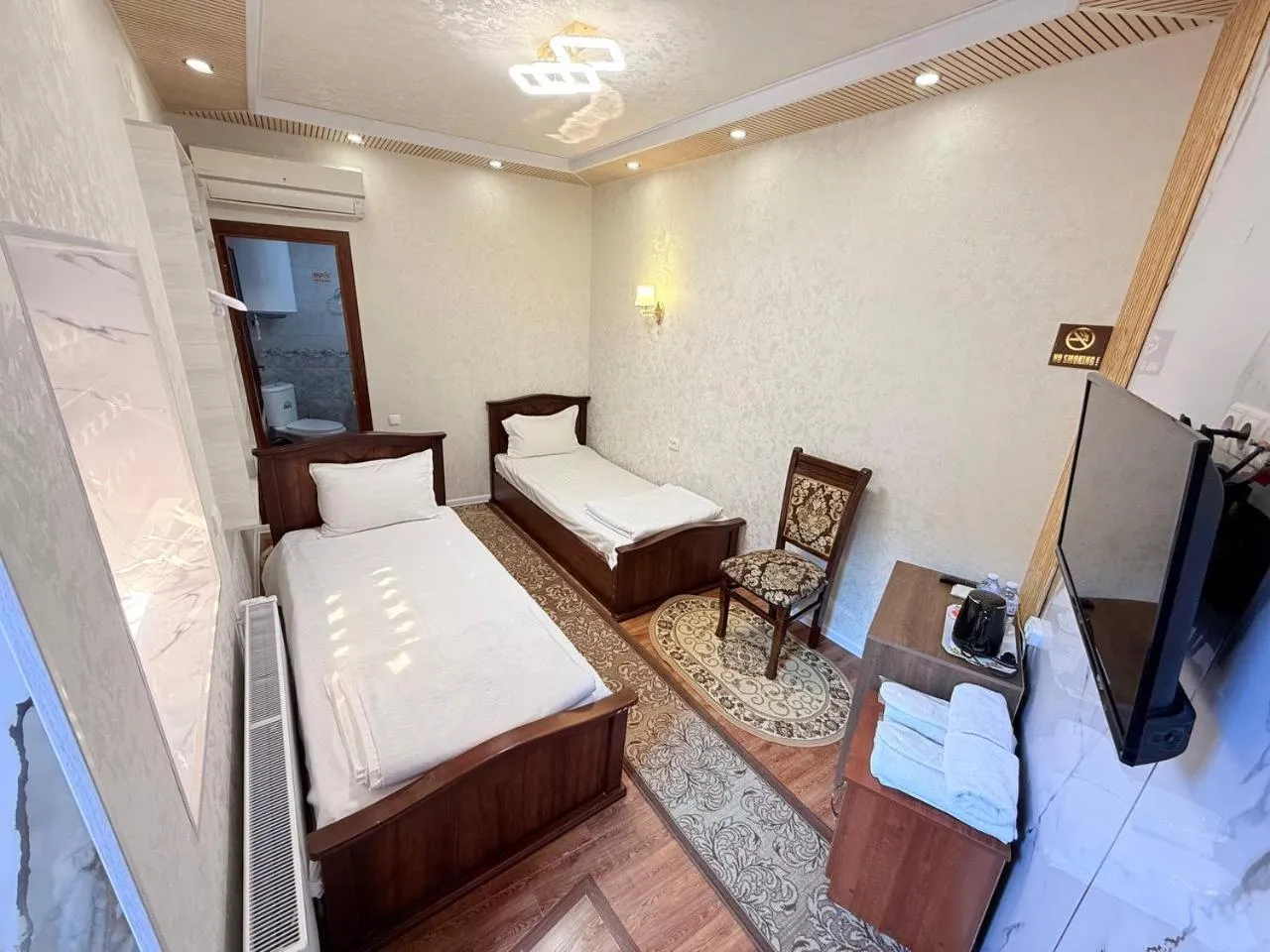 Photo of the whole room, Bed in Sherxan Hotel