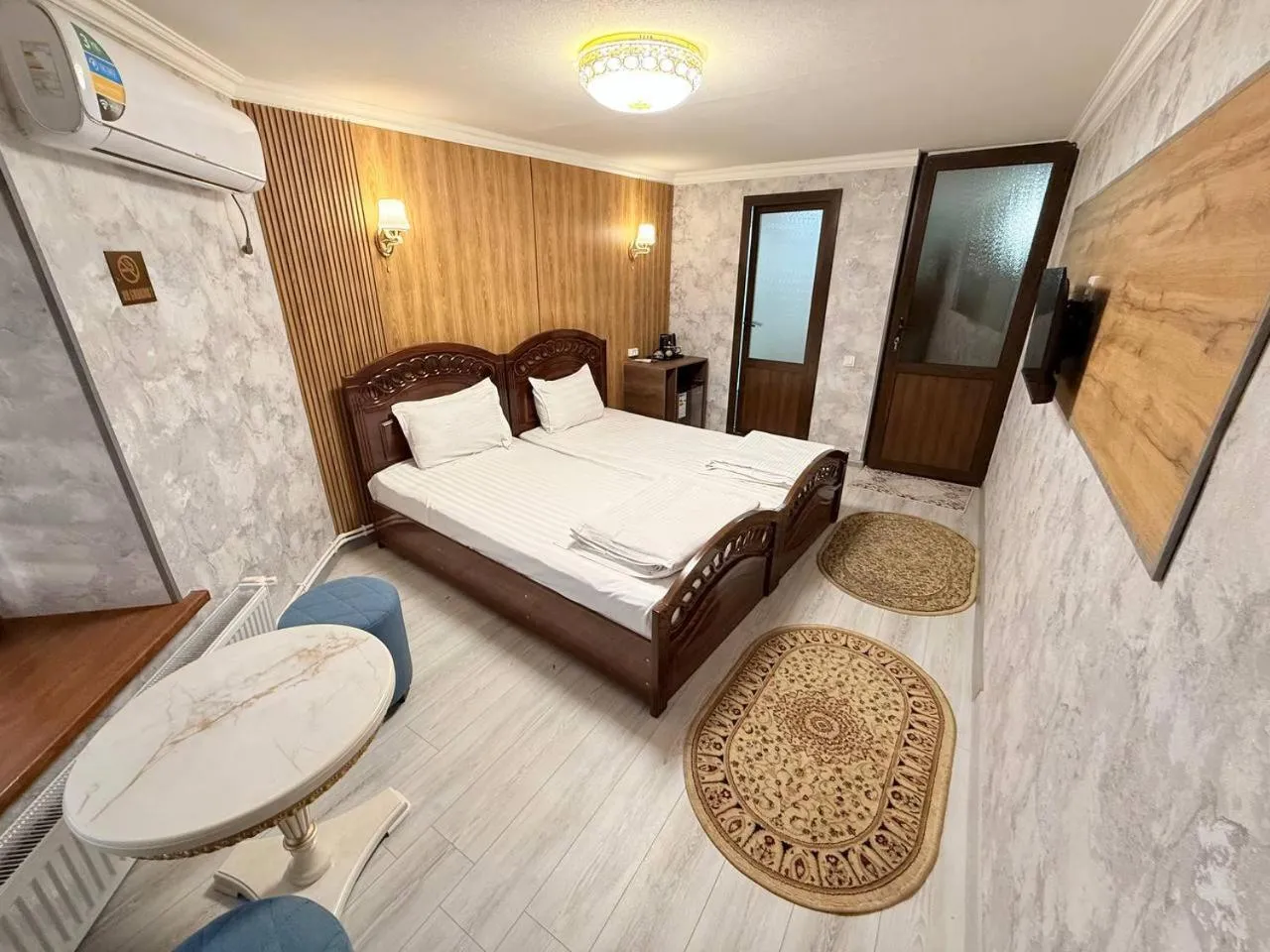 Photo of the whole room, Bed in Sherxan Hotel