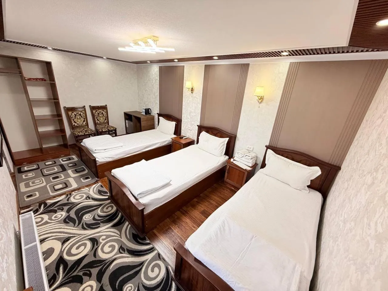 Photo of the whole room, Bed in Sherxan Hotel