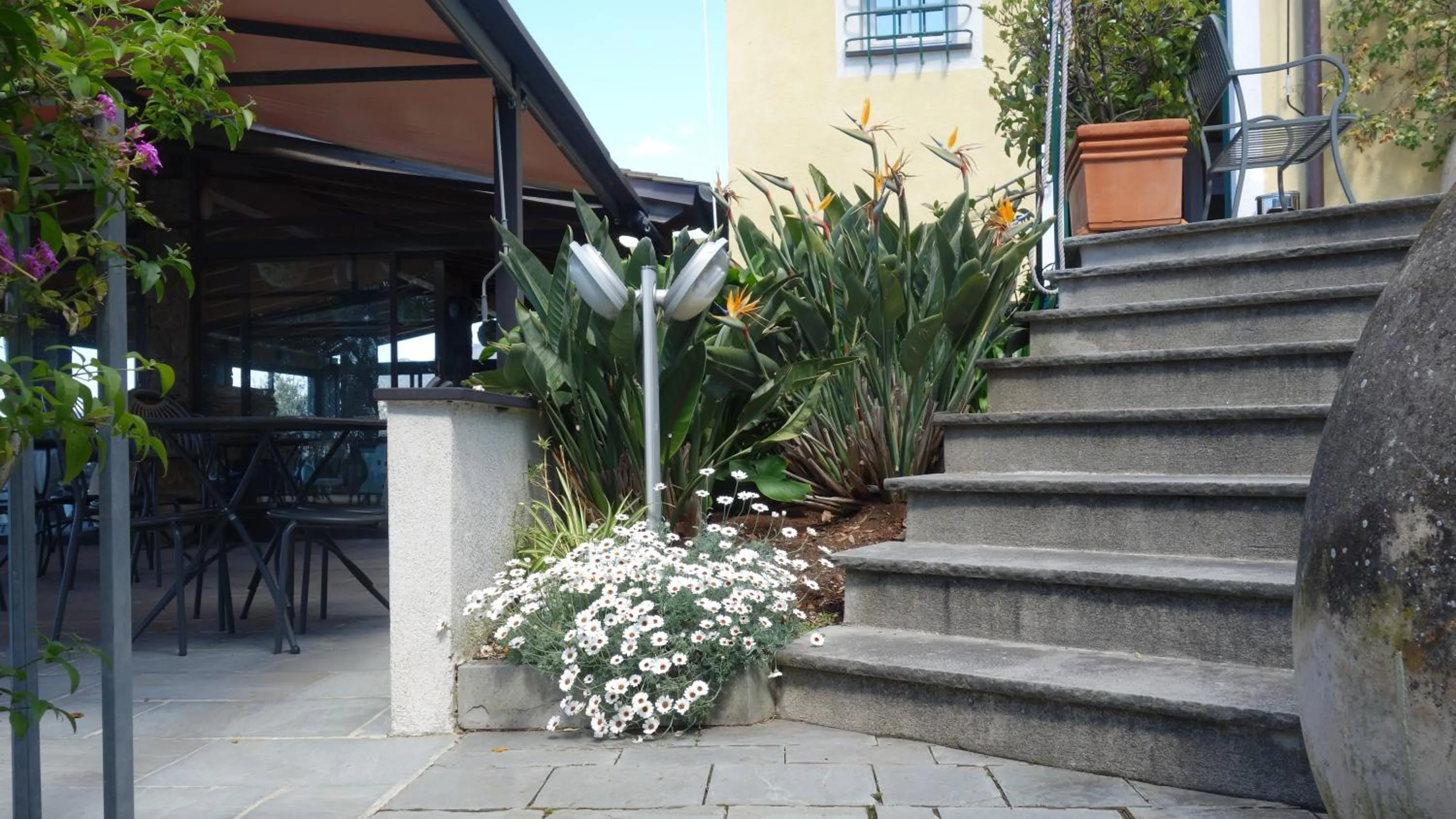 Garden view in Hotel La Giada del Mesco