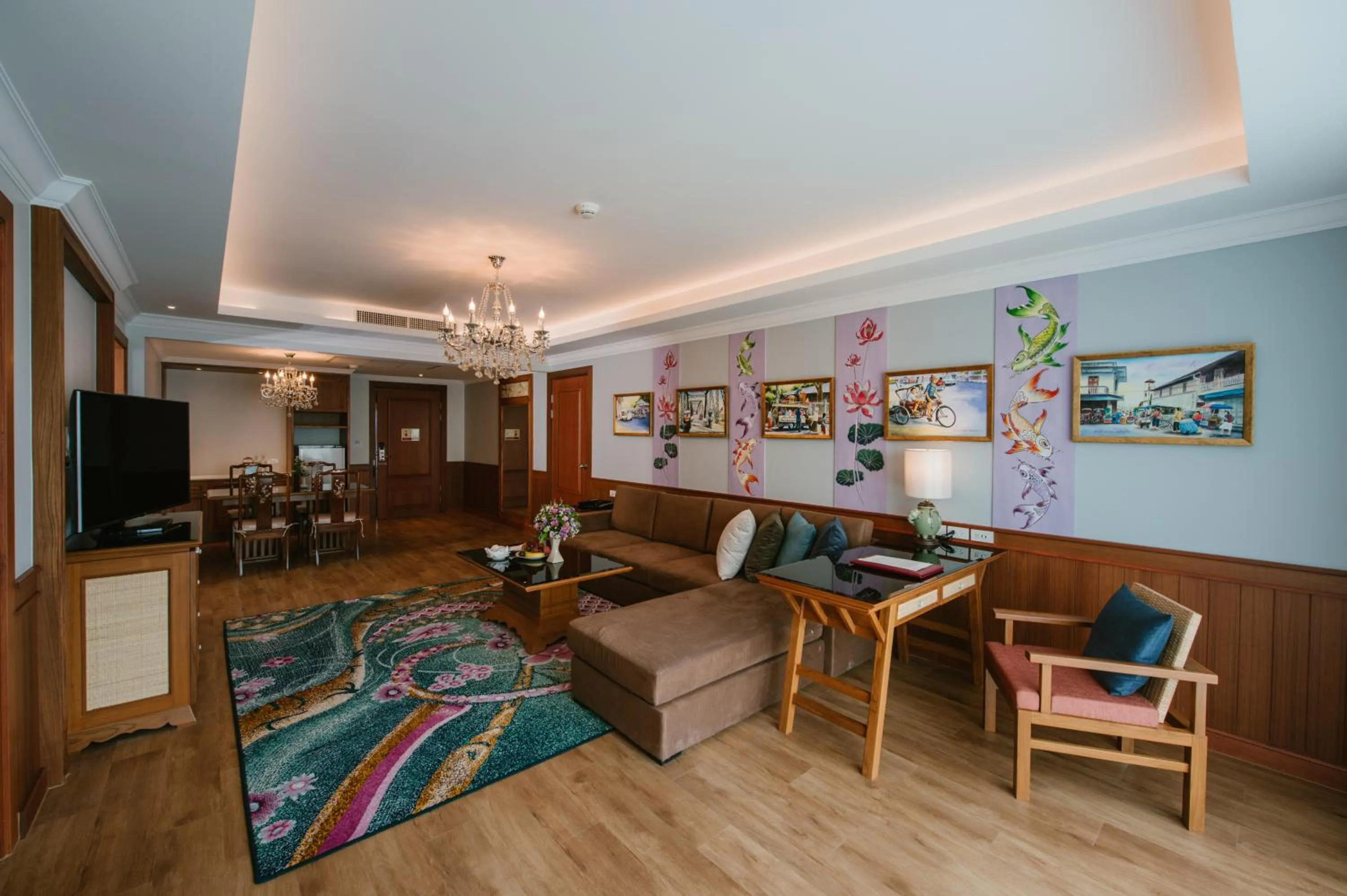 Living room in The Empress Premier Chiang Mai