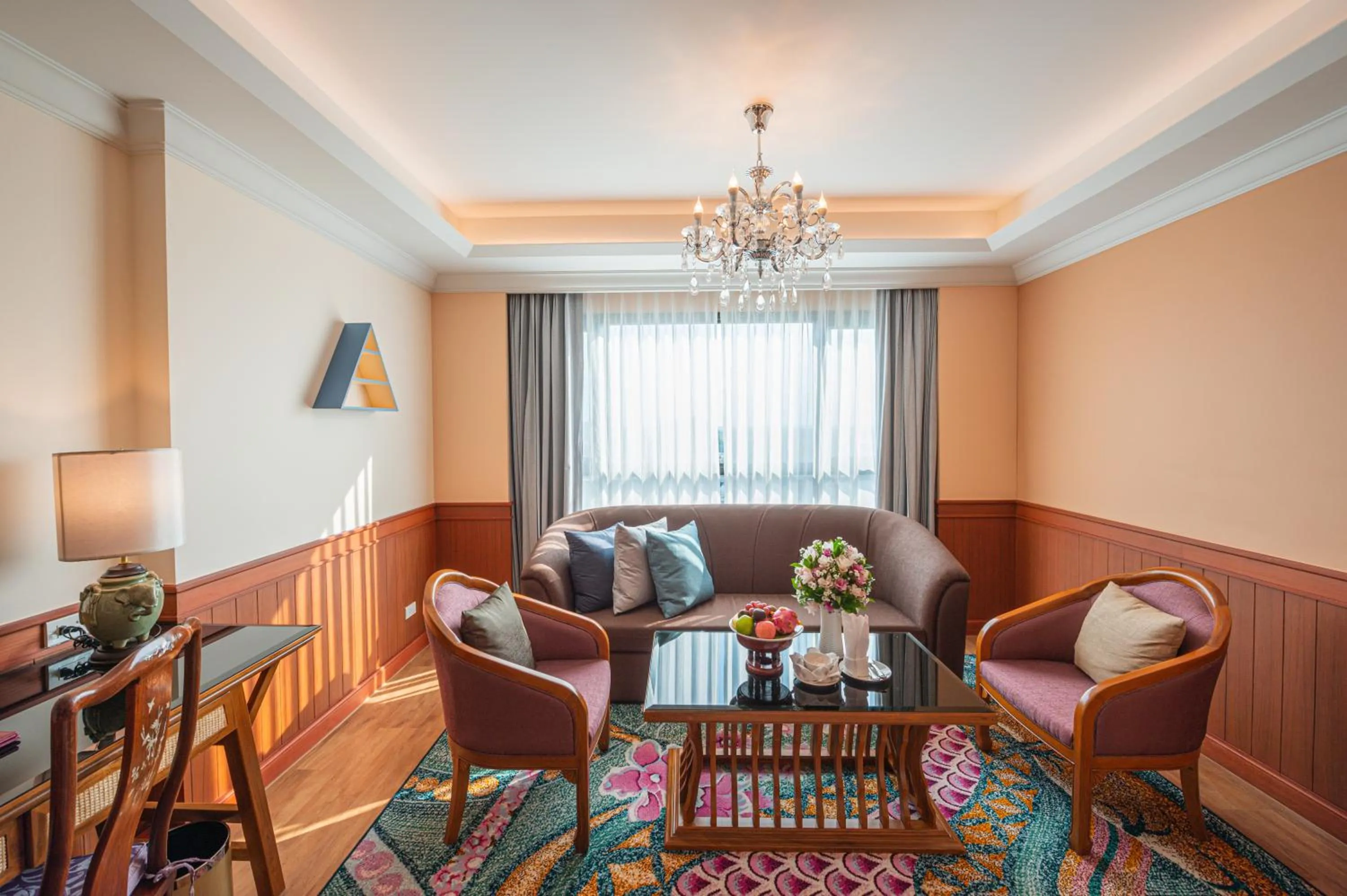 Seating area in The Empress Premier Chiang Mai