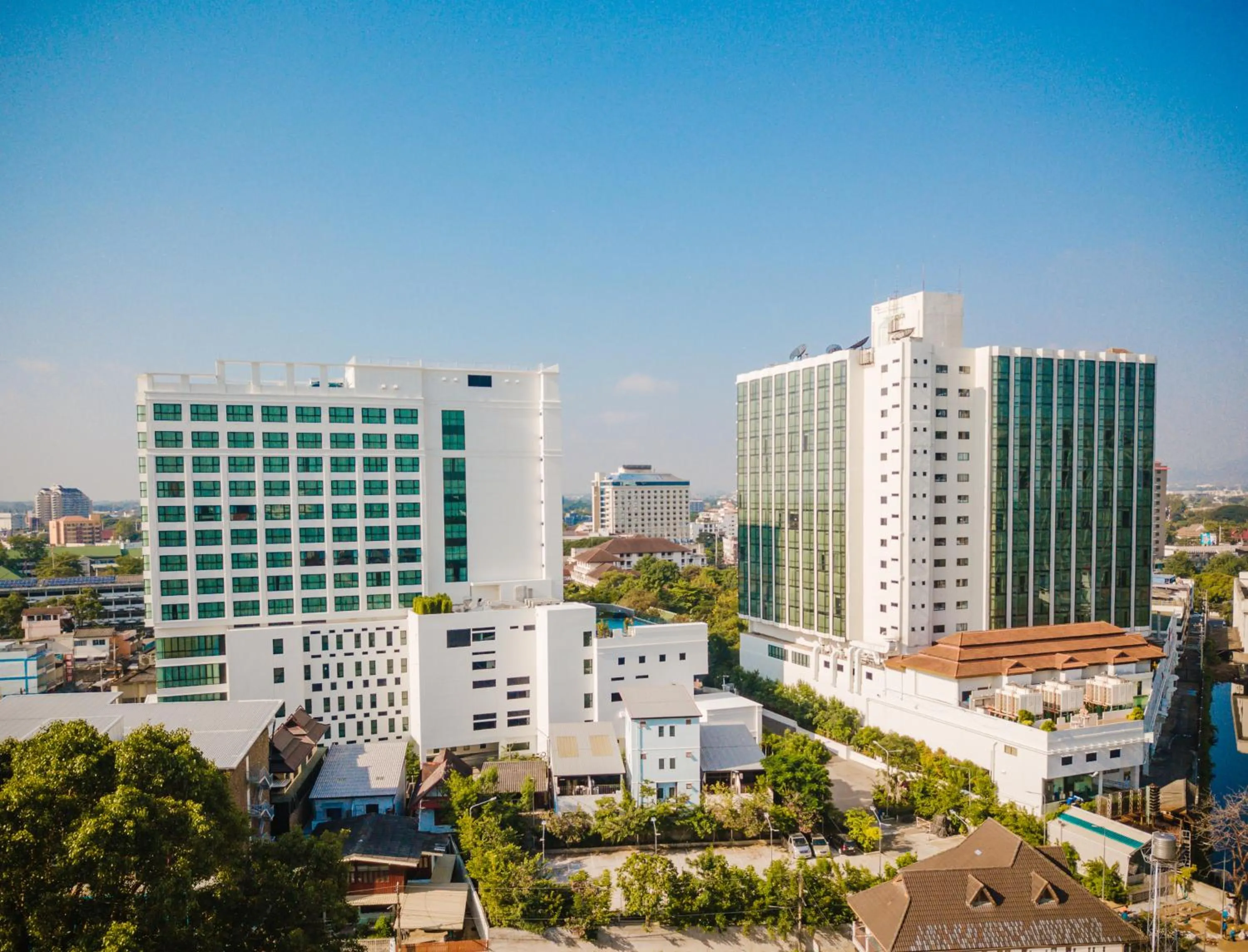Bird's eye view in The Empress Premier Chiang Mai