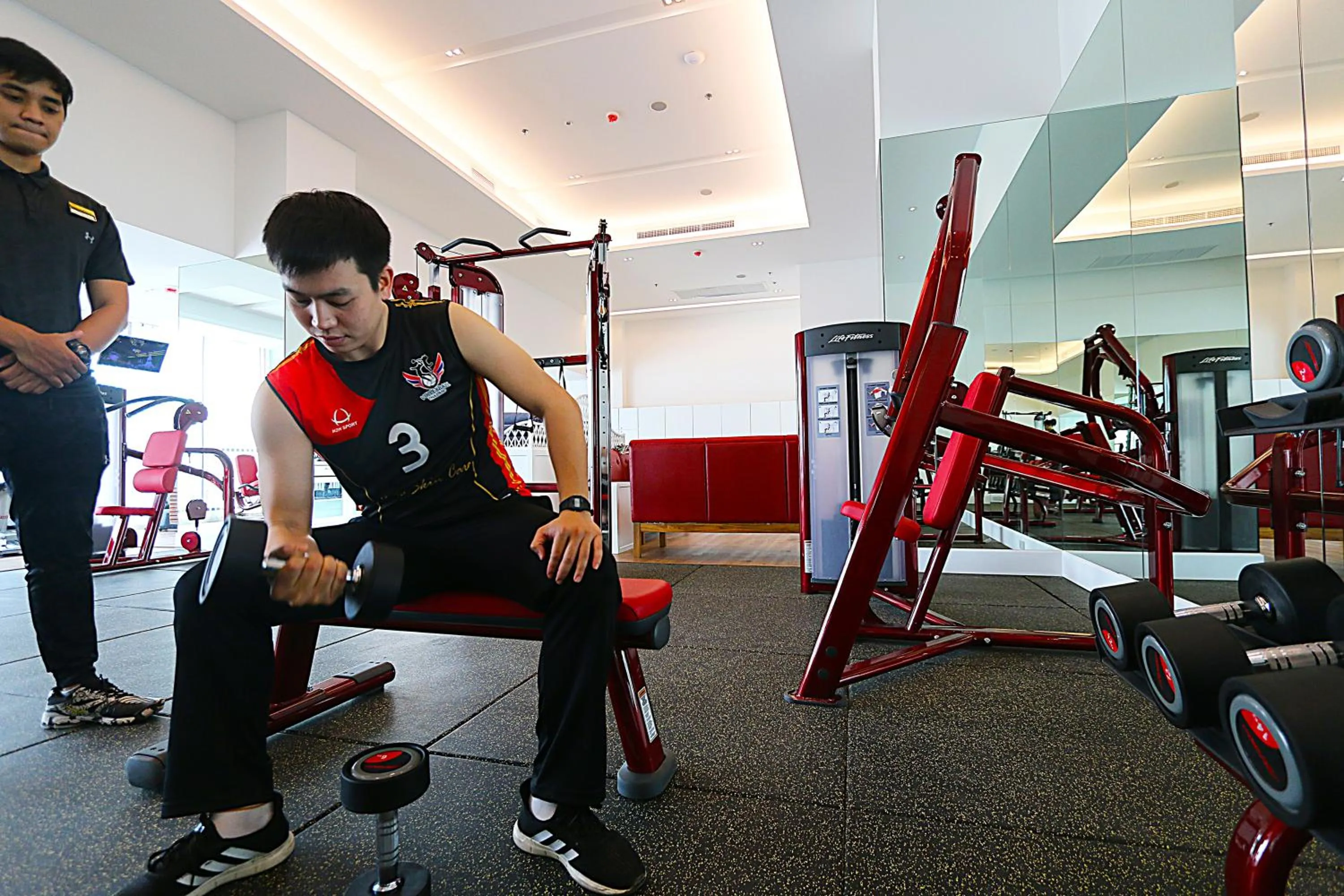 Fitness centre/facilities in The Empress Premier Chiang Mai