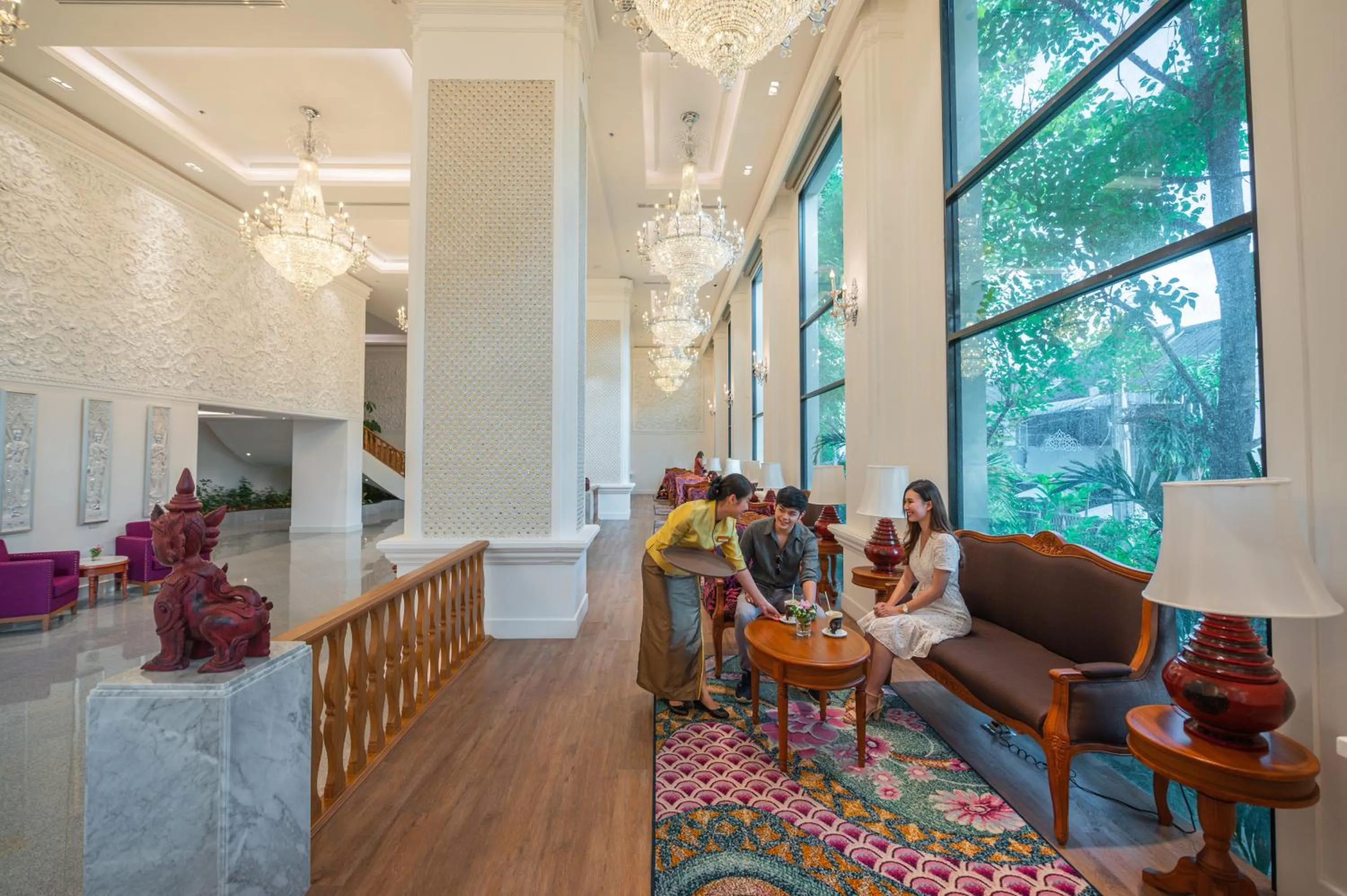 Lobby or reception in The Empress Premier Chiang Mai