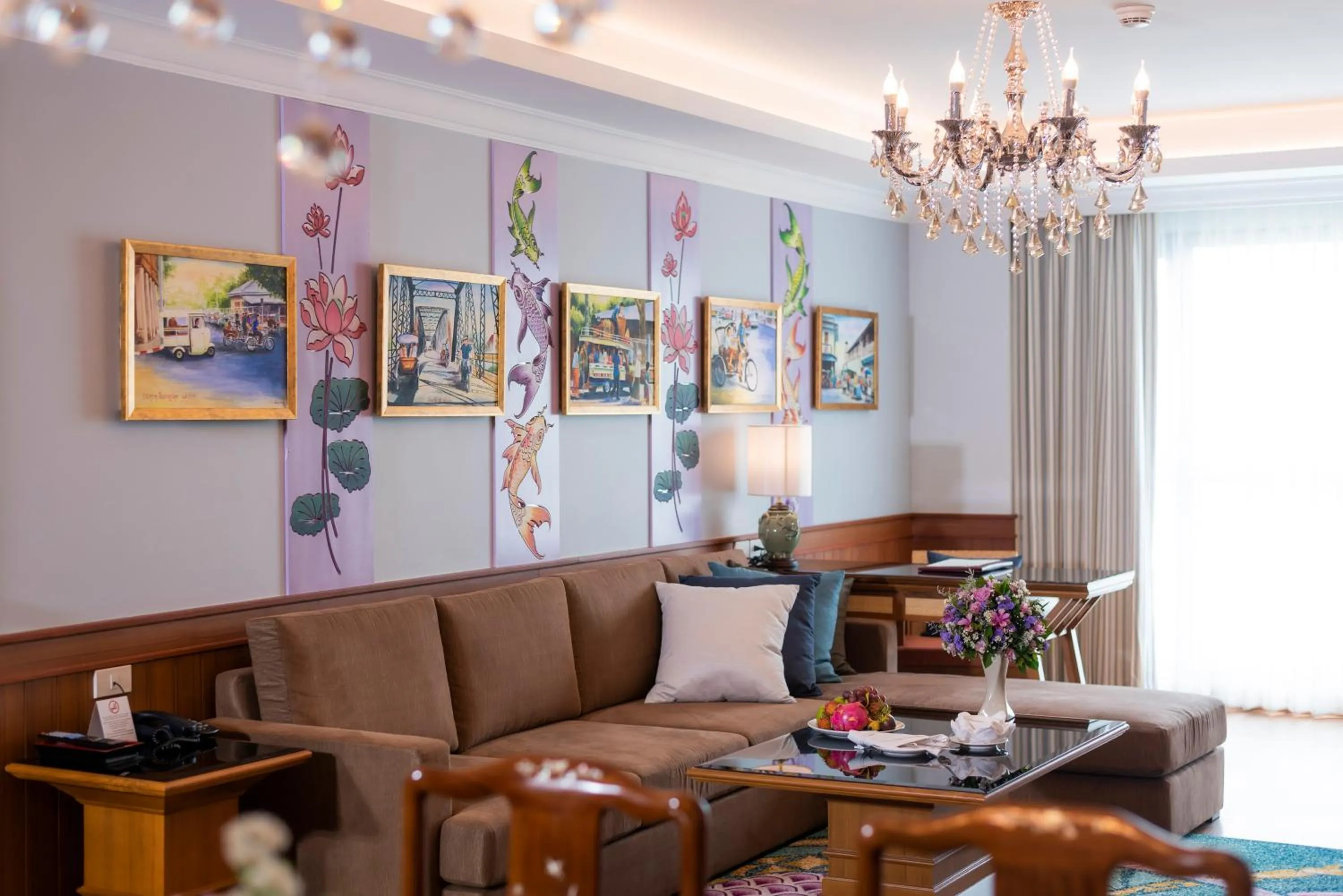 Living room in The Empress Premier Chiang Mai