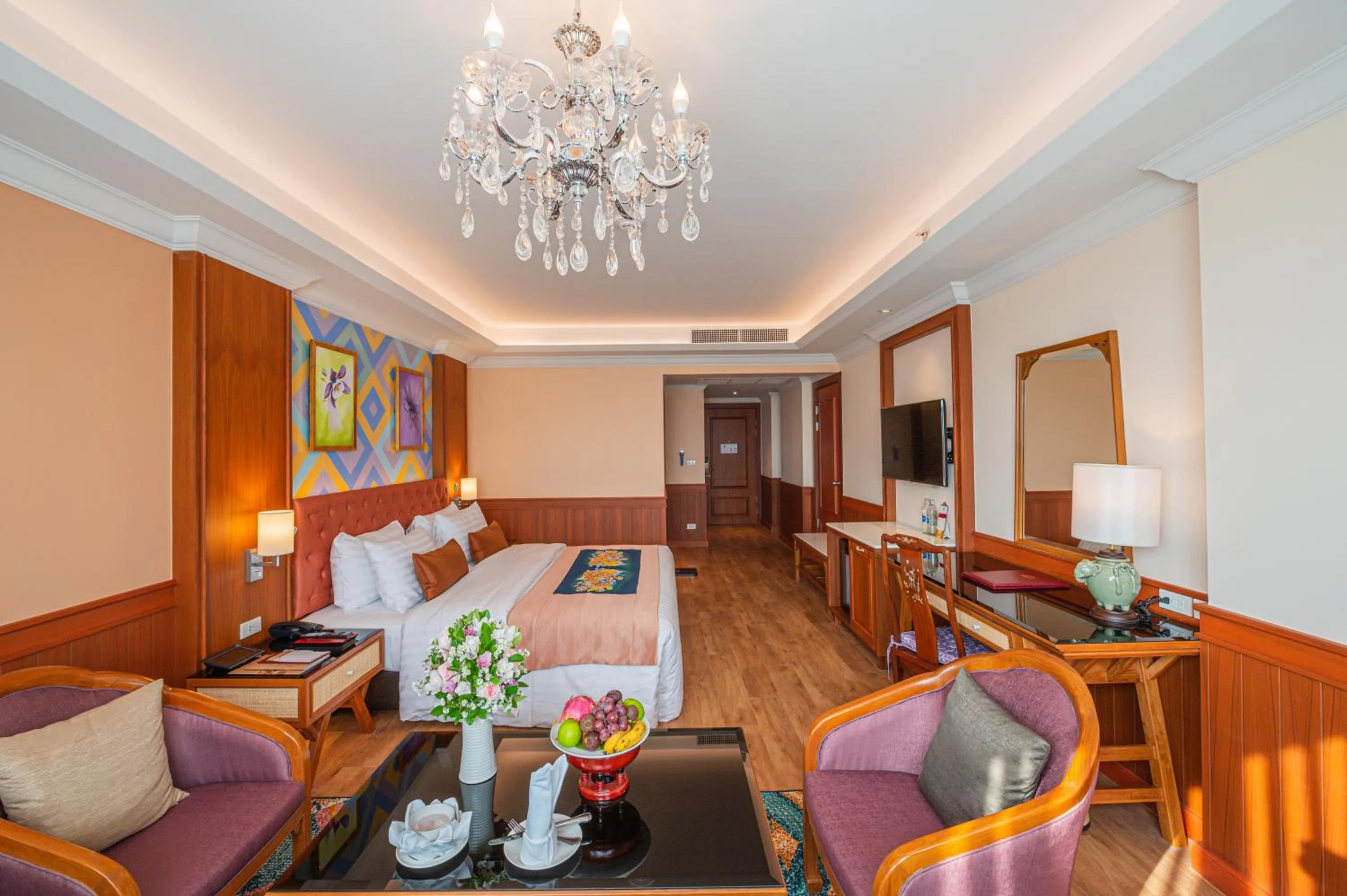 Bedroom in The Empress Premier Chiang Mai