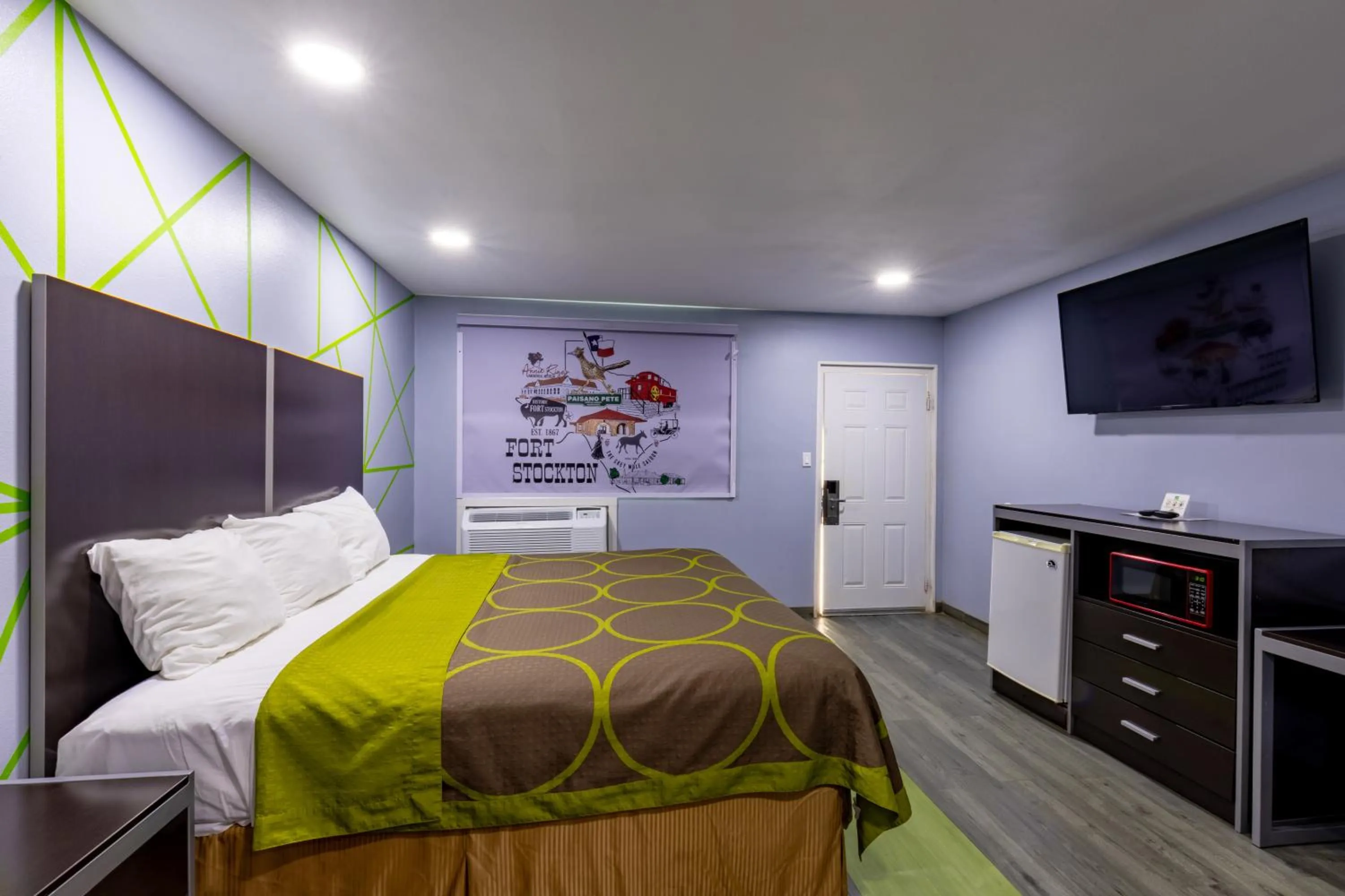 Bed in Executive Inn Fort Stockton