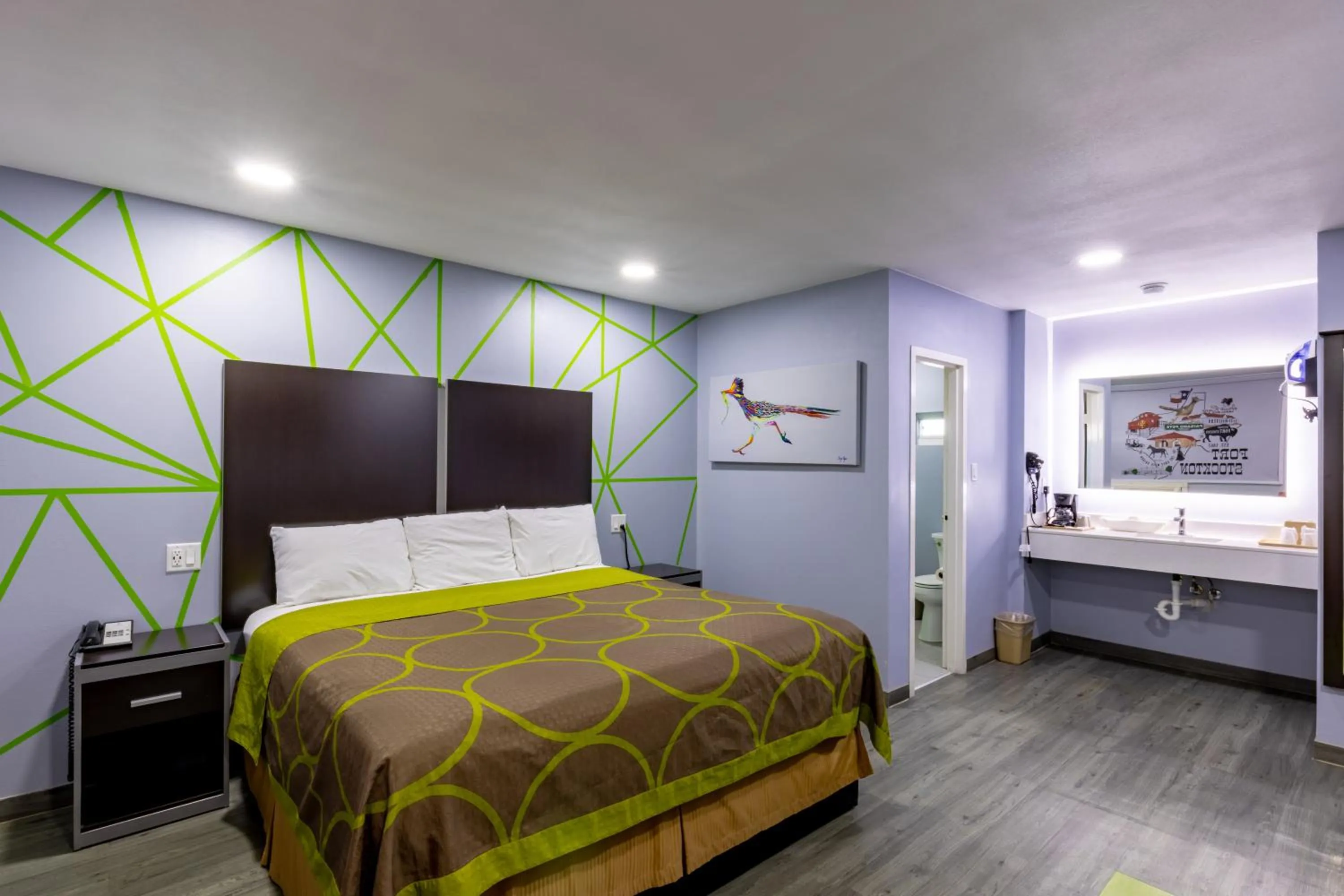 Bed in Executive Inn Fort Stockton