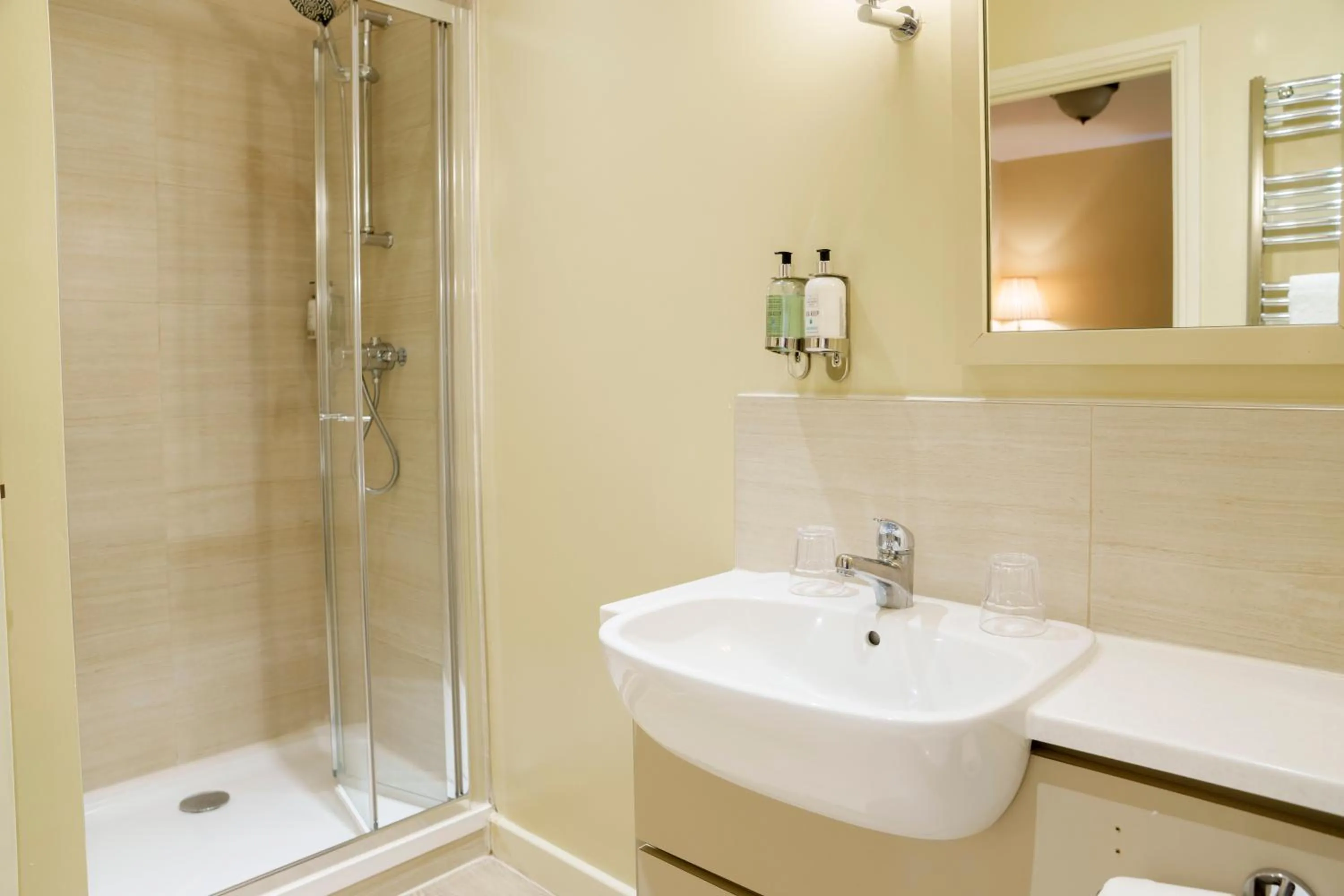 Shower in The Bamburgh Castle Inn - The Inn Collection Group