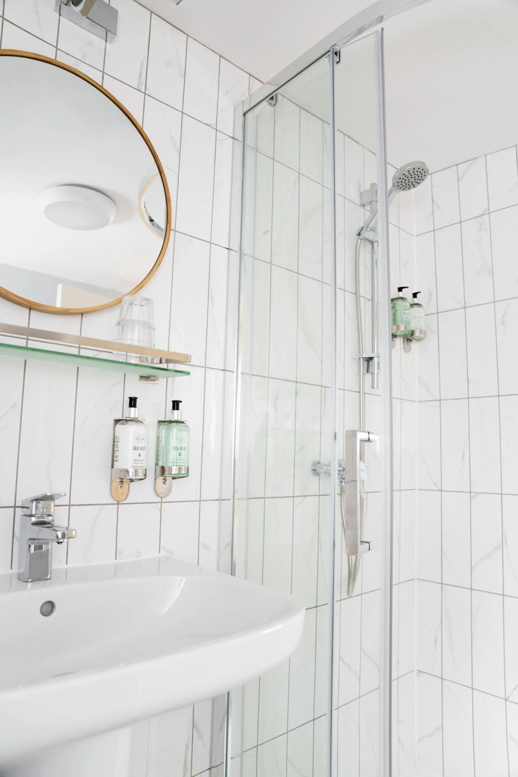 Shower in The Bamburgh Castle Inn - The Inn Collection Group