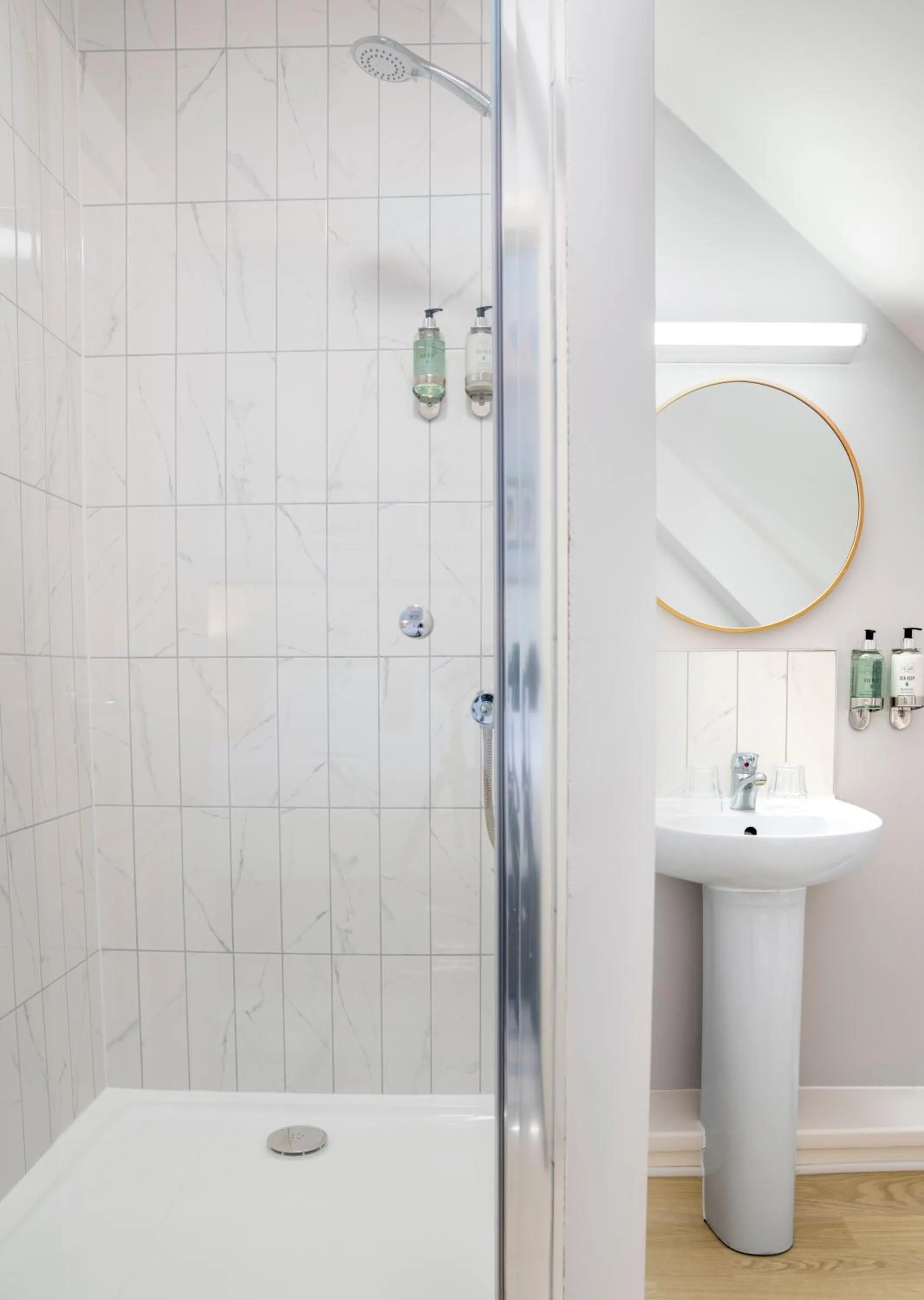 Shower in The Bamburgh Castle Inn - The Inn Collection Group