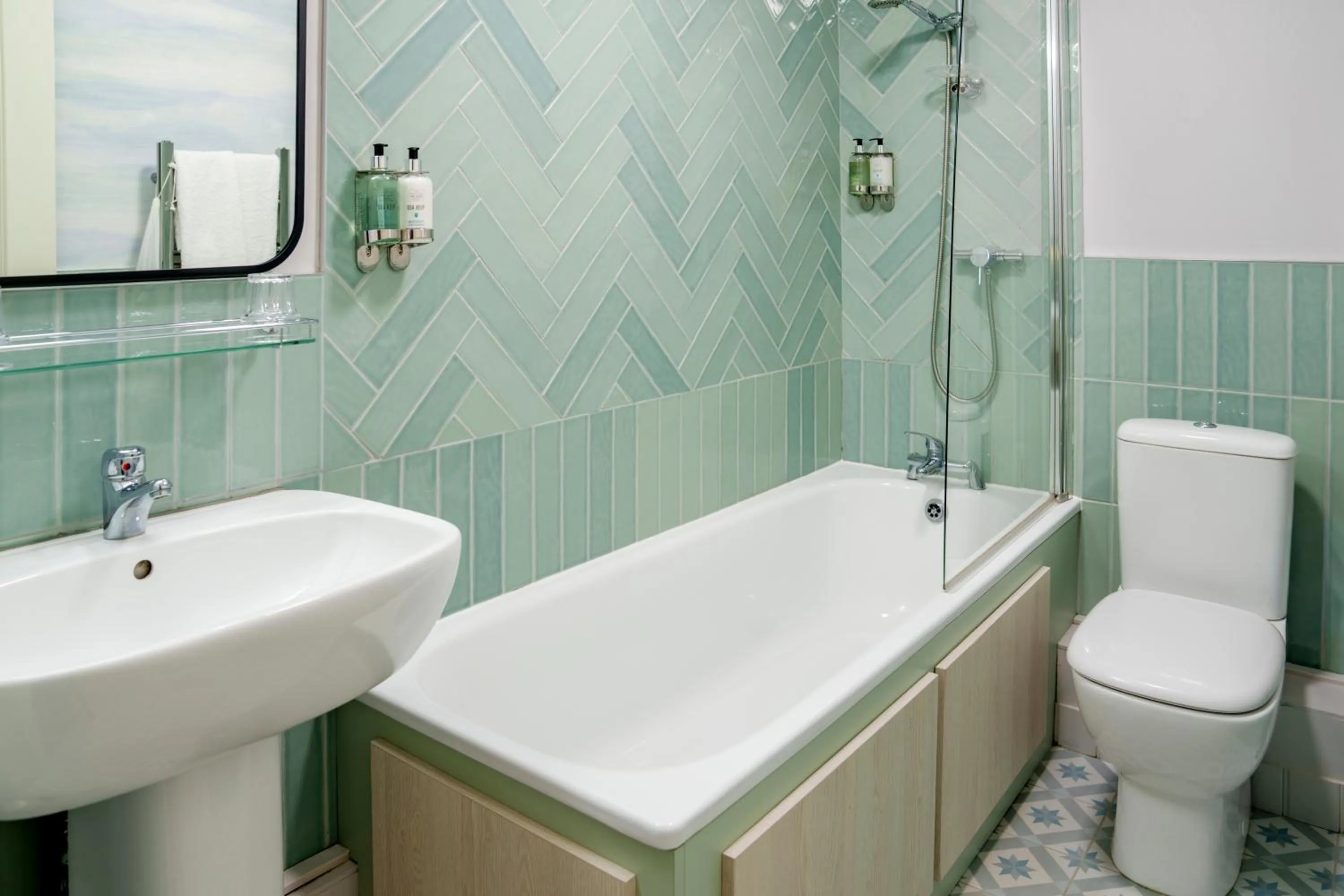 Shower in The Bamburgh Castle Inn - The Inn Collection Group